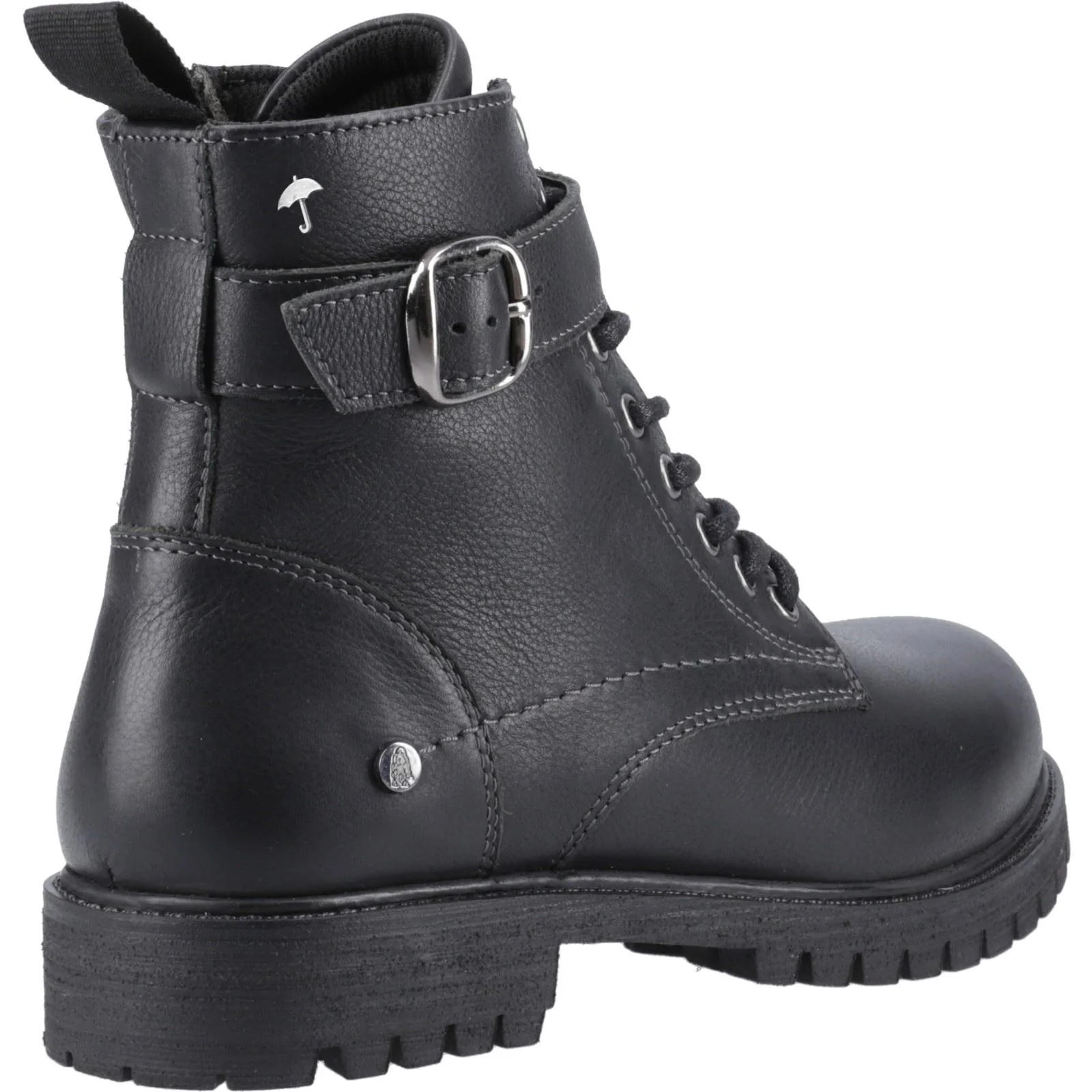 Hush Puppies Wanda Leather Women's Black Boots - Image 2