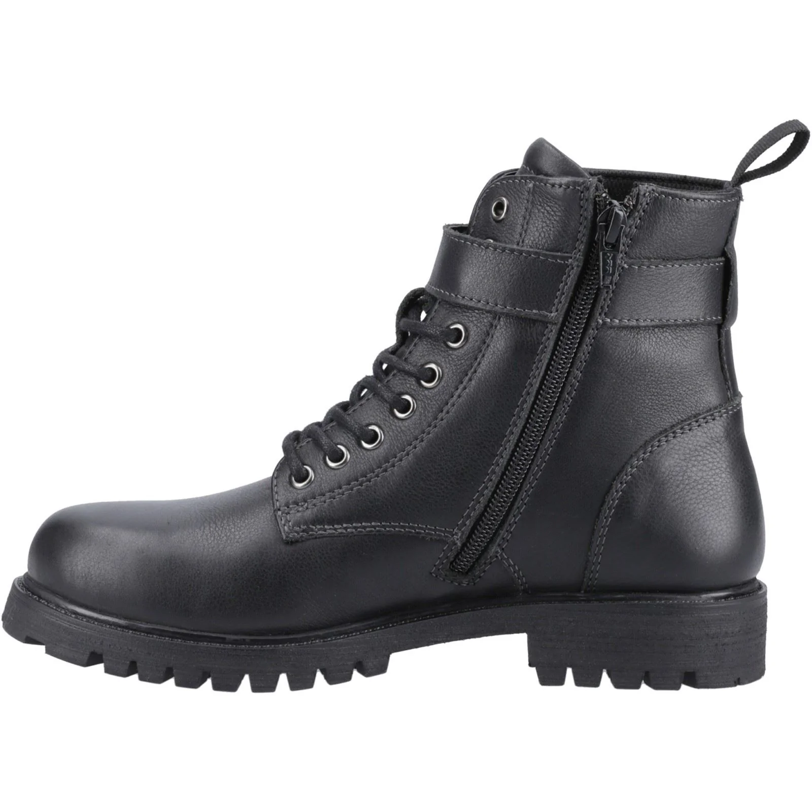 Hush Puppies Wanda Leather Women's Black Boots - Image 4