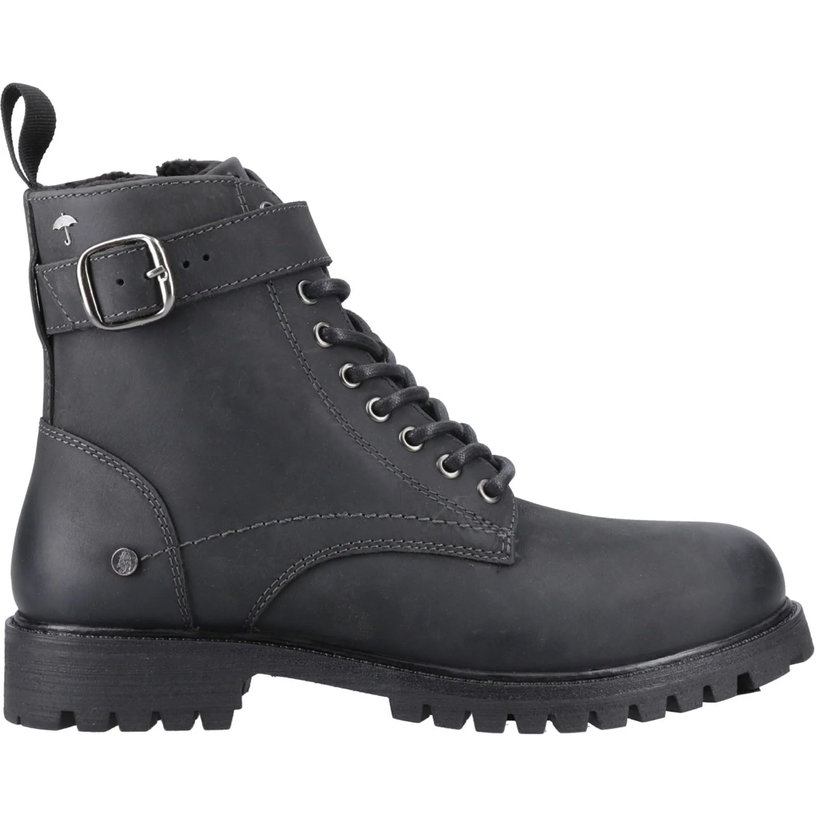 Hush Puppies Wanda Leather Women's Black Boots - Image 5