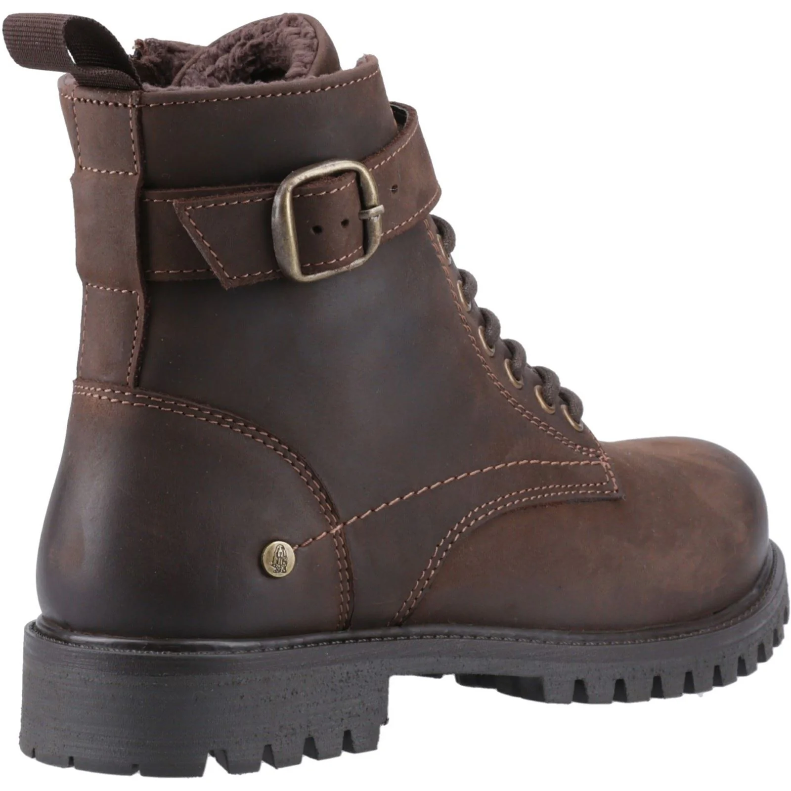 Hush Puppies Wanda Leather Women's Brown Boots - Image 2