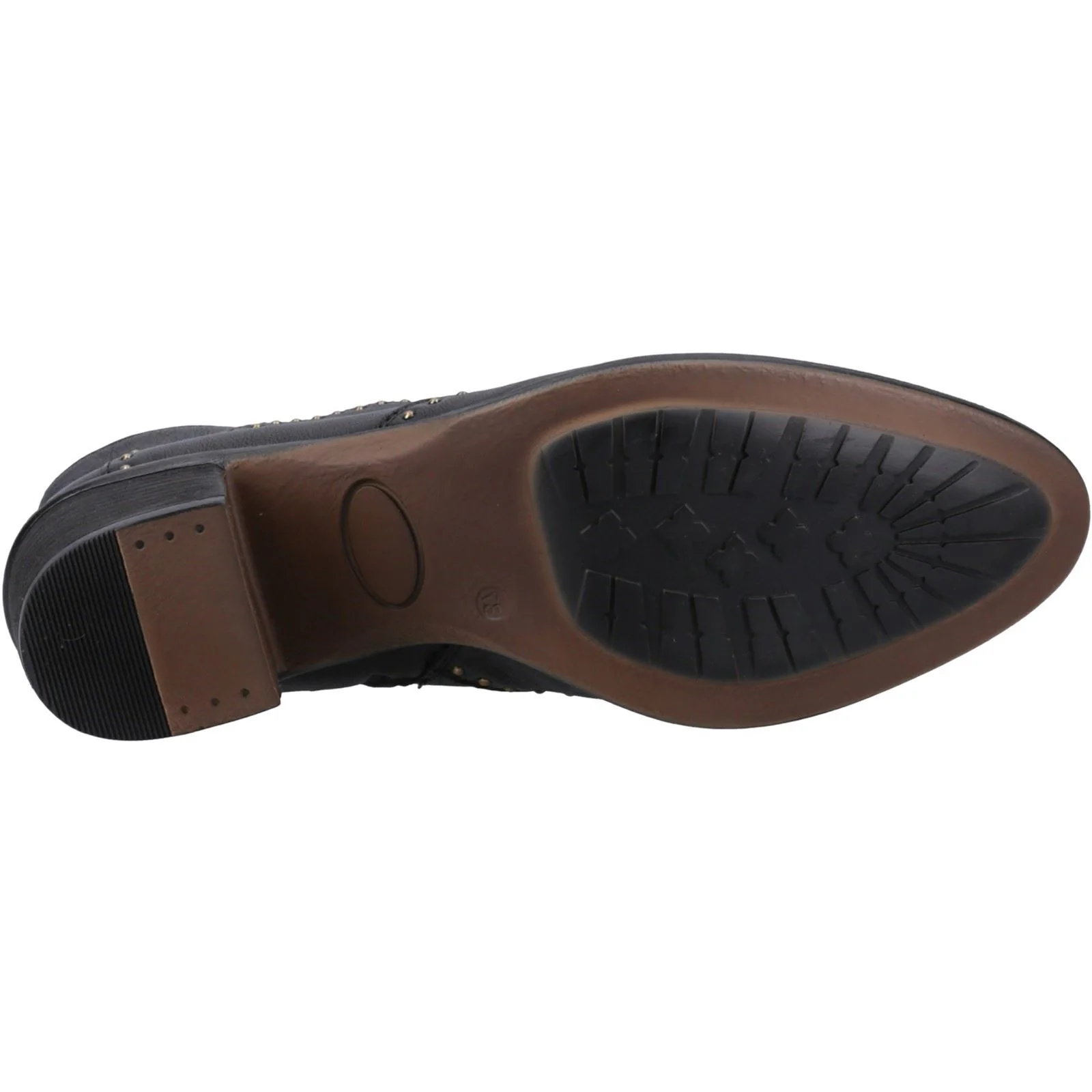 Hush Puppies Waverly Leather Women's Black Boots - Image 3