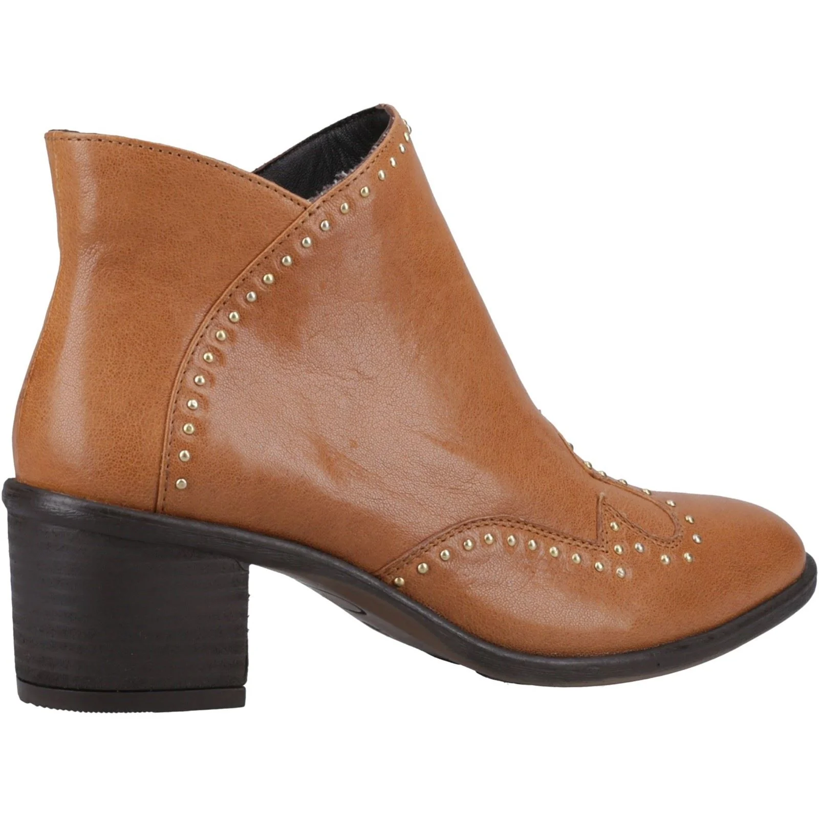 Hush Puppies Waverly Leather Women's Tan Boots - Image 2