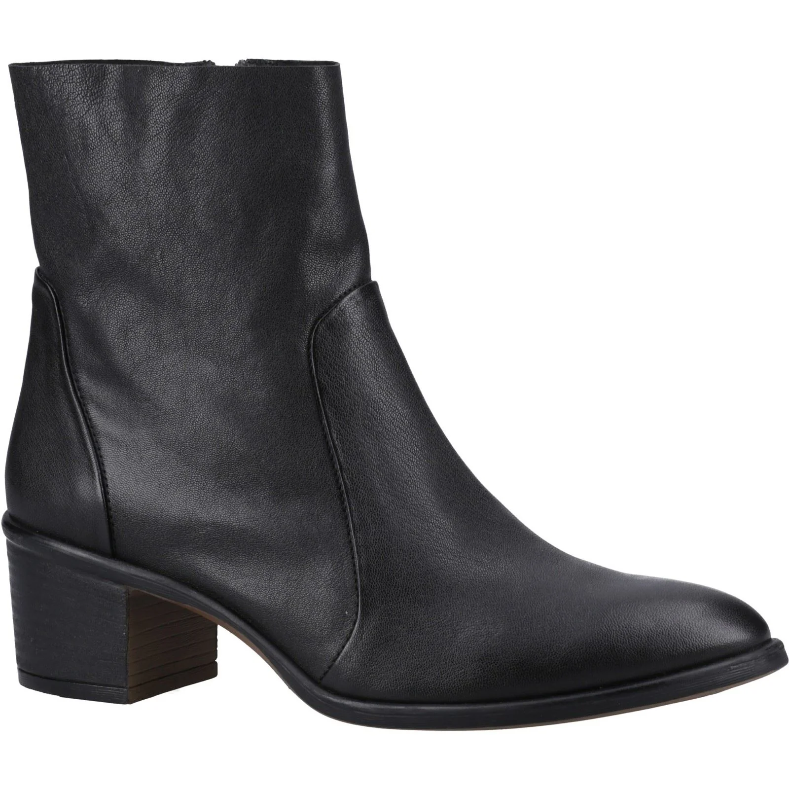 Hush Puppies Winona Leather Women's Black Boots
