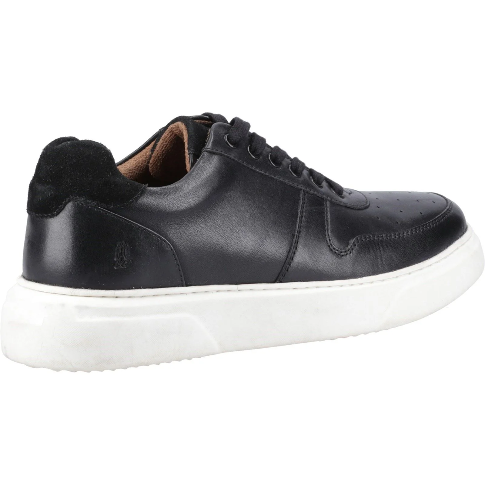 Hush Puppies Wyatt Leather Men's Black Trainers - Image 2