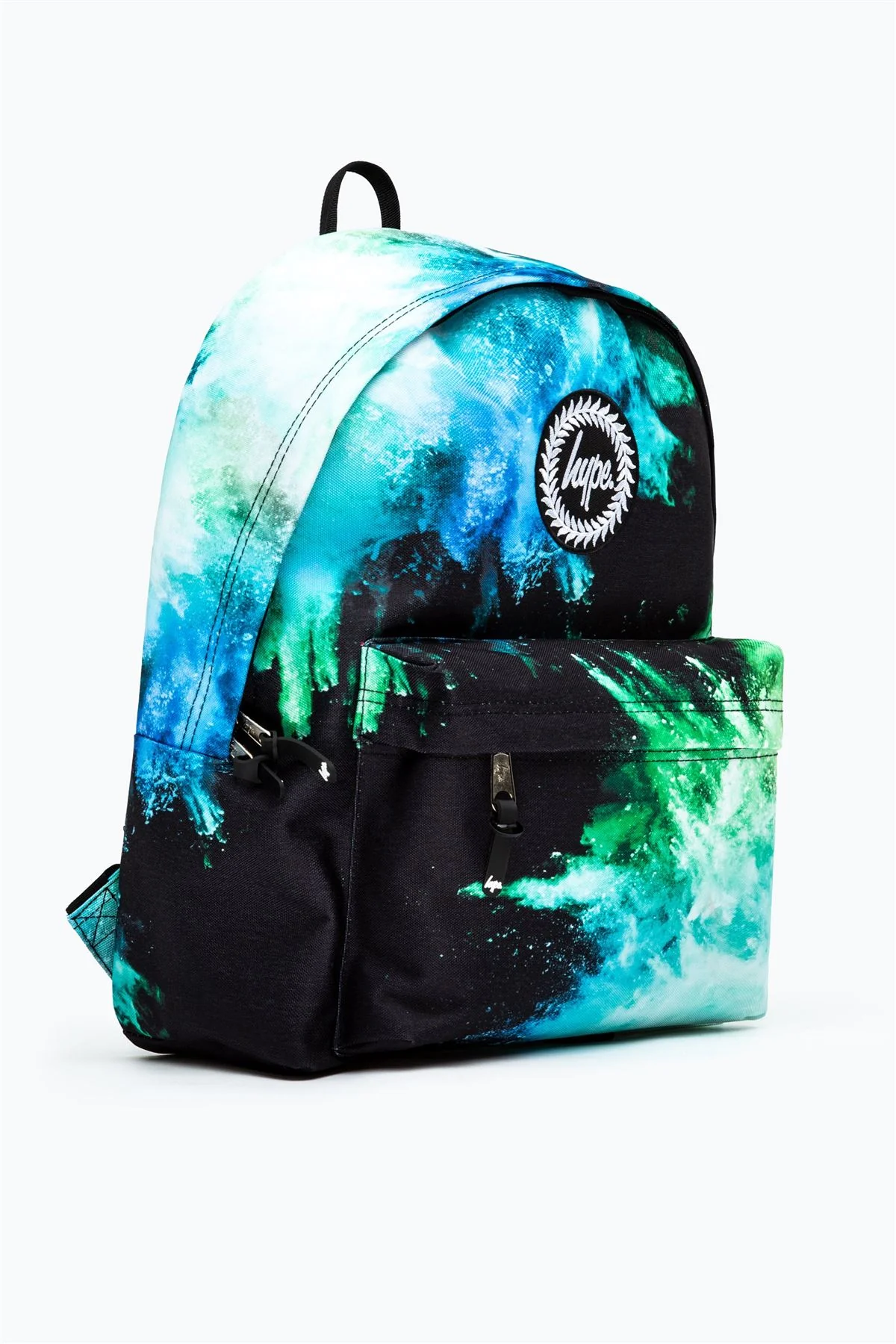 Hype Iconic Boy's Blue/Green Chalk Dust Backpack - Image 2