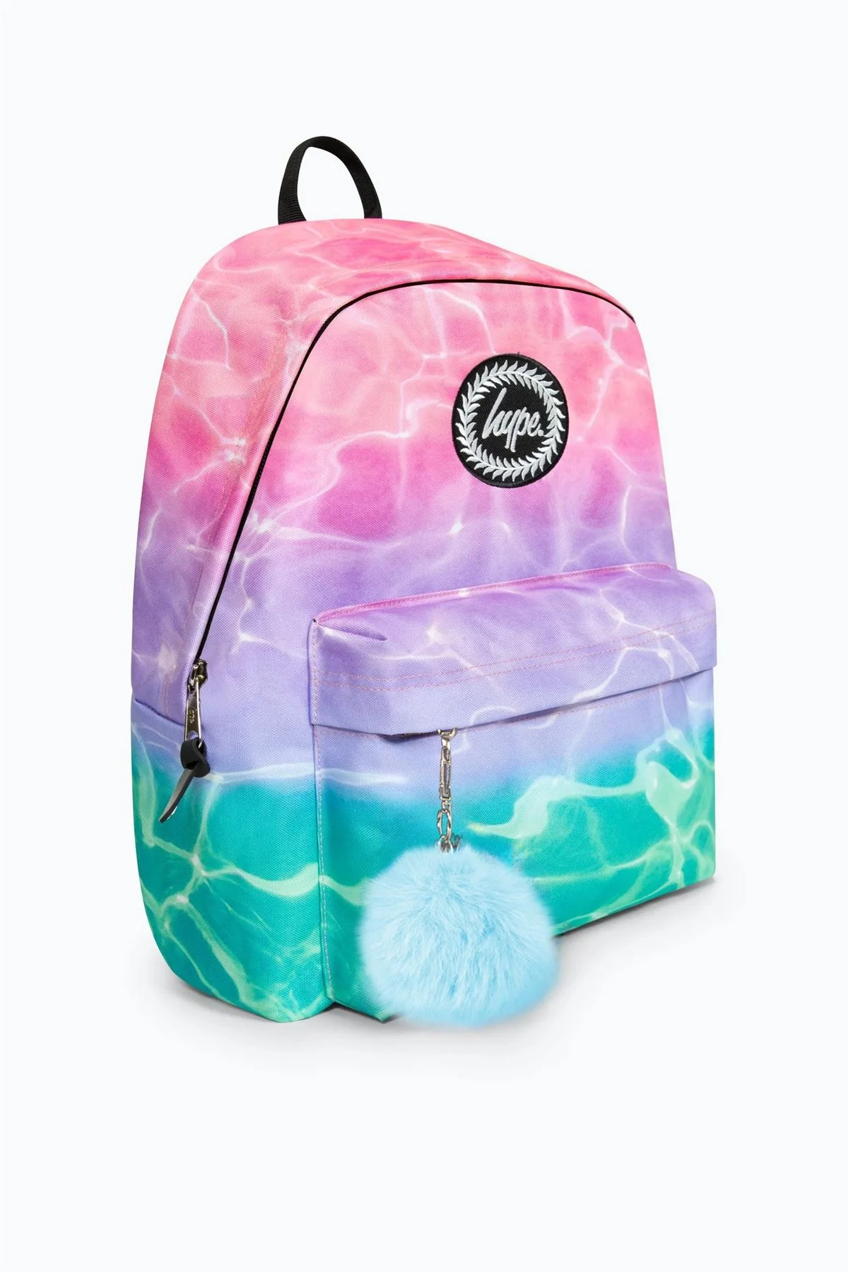 Hype Iconic Girl's Pink/Turquoise Pastel Pool Backpack - Image 2
