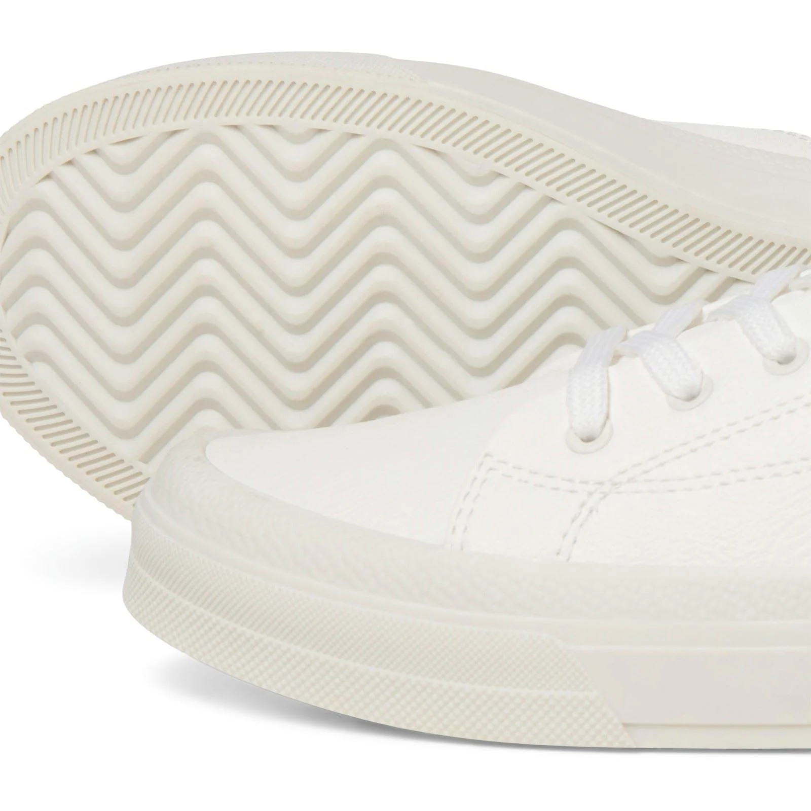 Jack & Jones Bayswater Men's Bright White Trainers - Image 5
