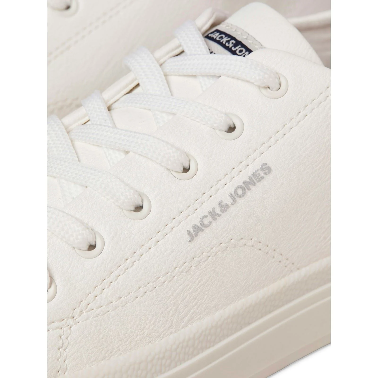 Jack & Jones Bayswater Men's Bright White Trainers - Image 6