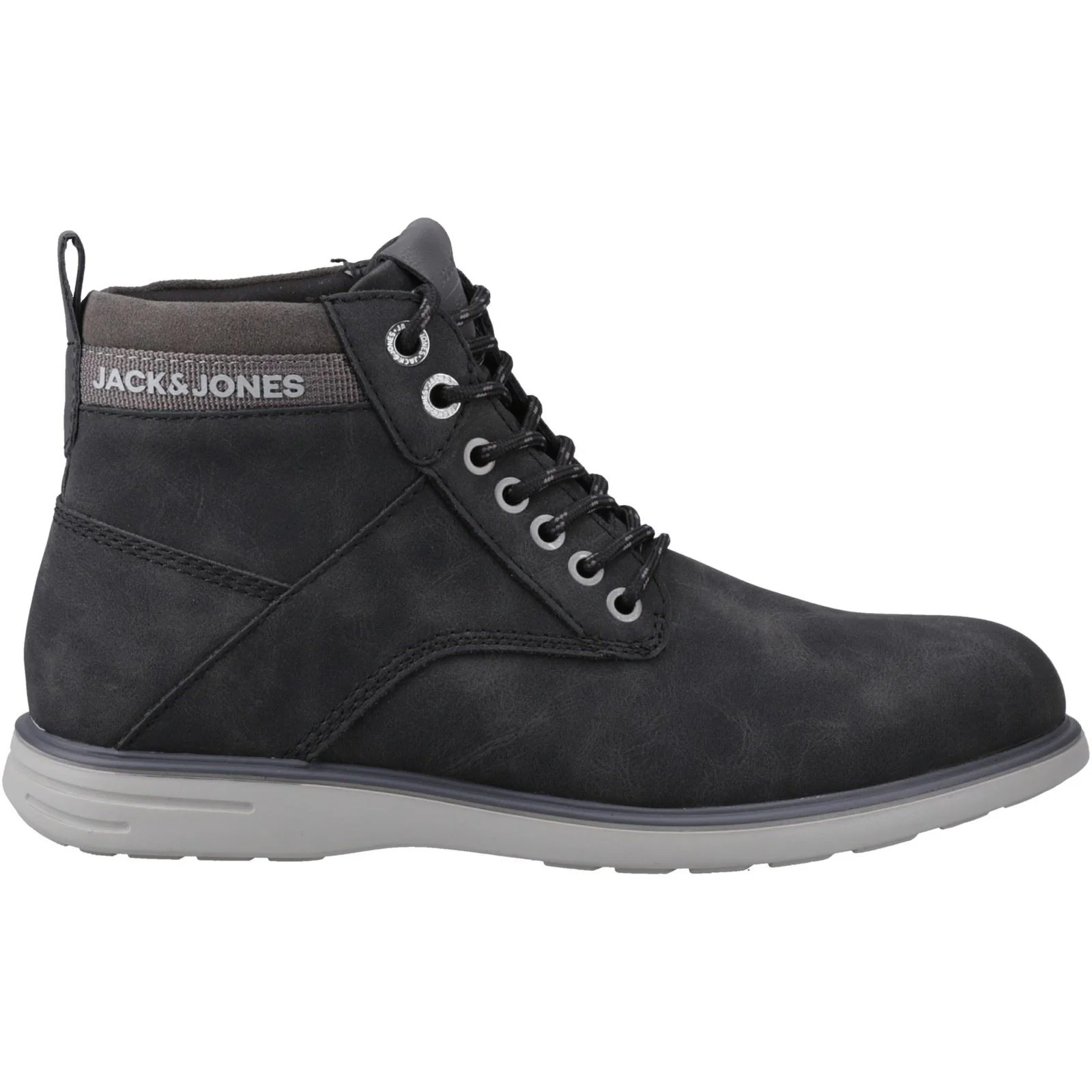 Jack & Jones Men's Denver Combo Boot in Anthracite - Image 5