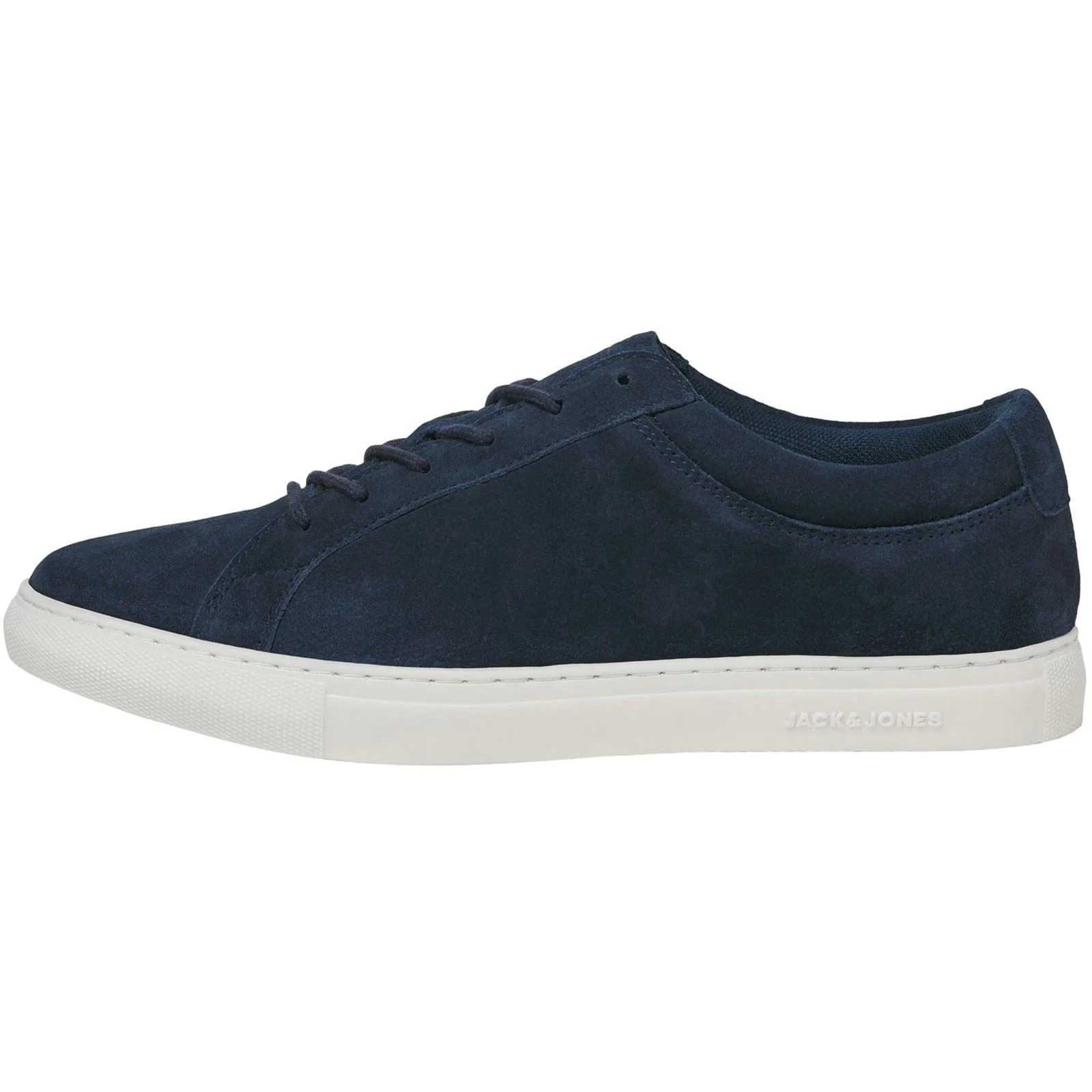 Jack & Jones Galaxy Suede Suede Men's Navy Blazer Trainers - Image 4