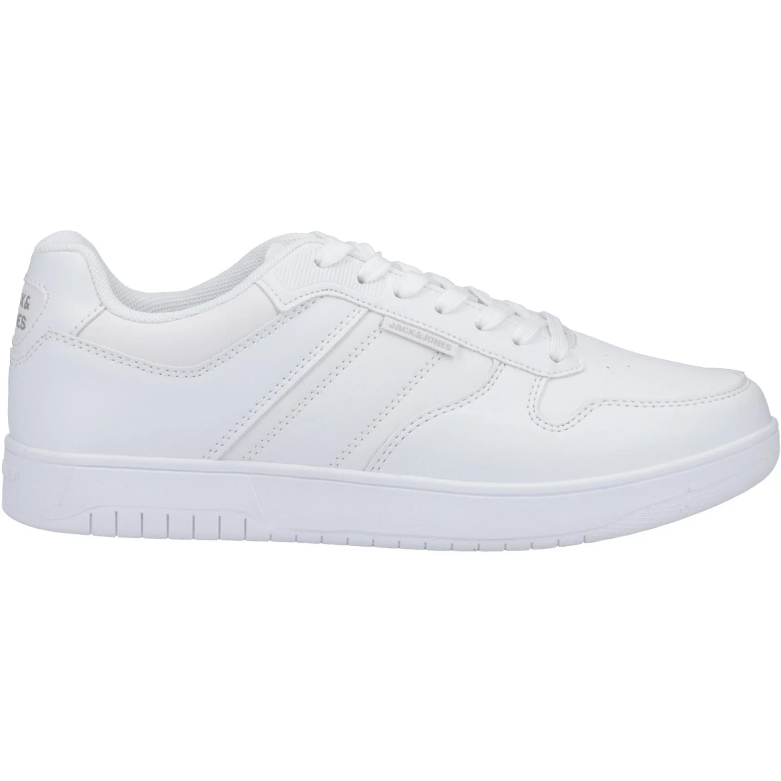 Jack & Jones Jam Low Polyurethane Men's White Trainers - Image 6
