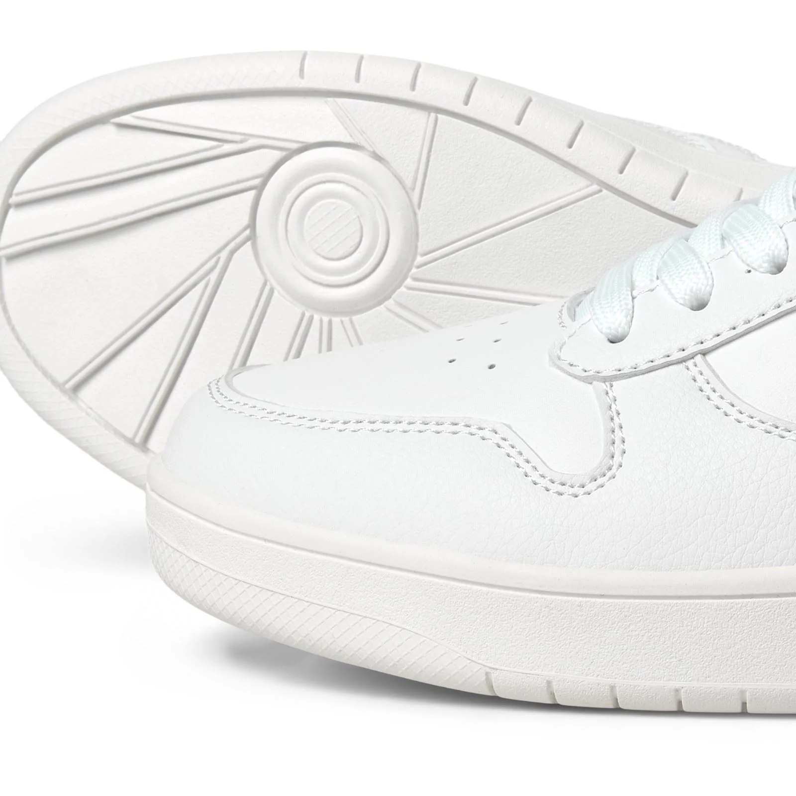 Jack & Jones Jam Low Polyurethane Men's White Trainers - Image 7