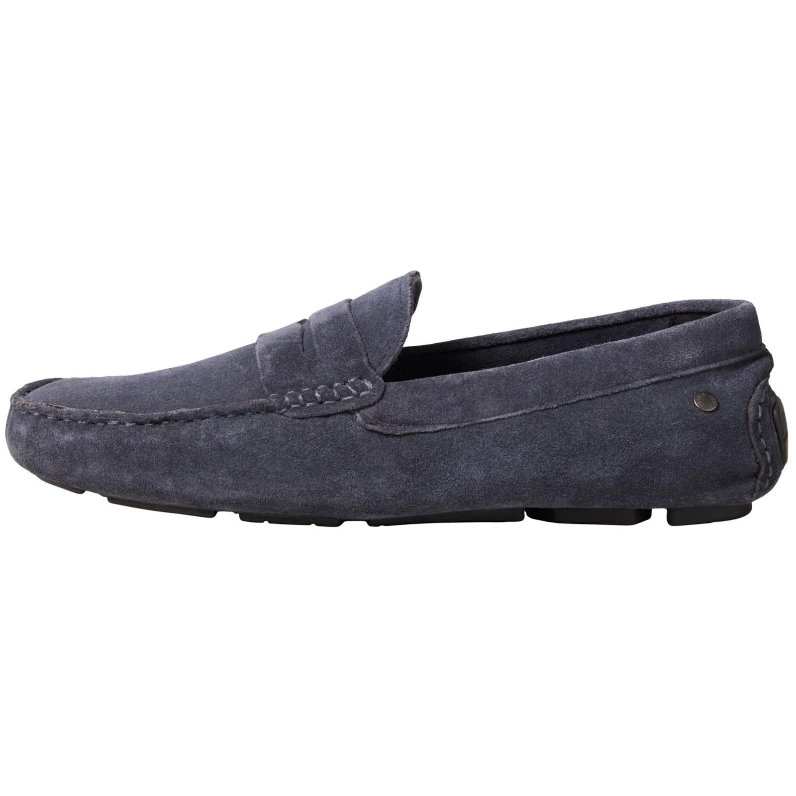 Jack & Jones Jensen Suede Men's Navy Blazer Loafers - Image 4