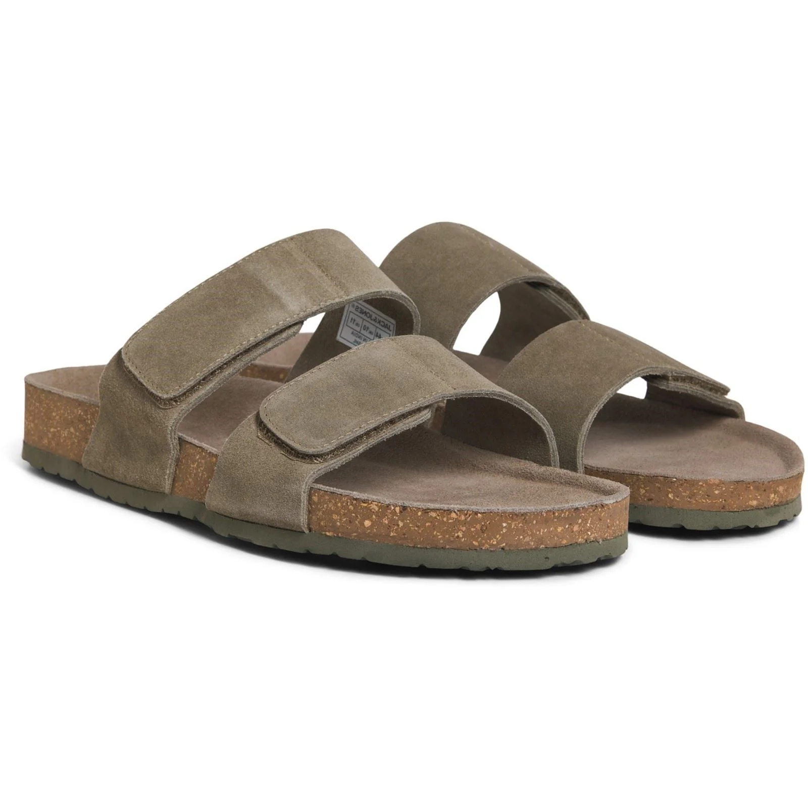 Jack & Jones Malta Suede Men's Martini Olive Sandals