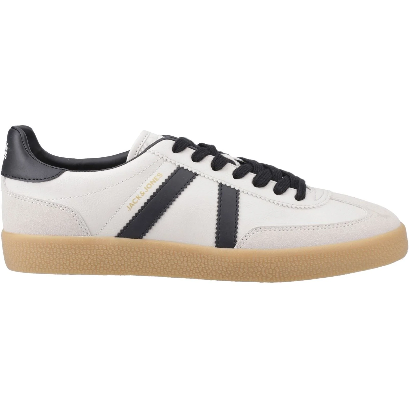 Jack & Jones Mambo Special Polyurethane Men's Moonbeam/Anthracite Trainers - Image 5