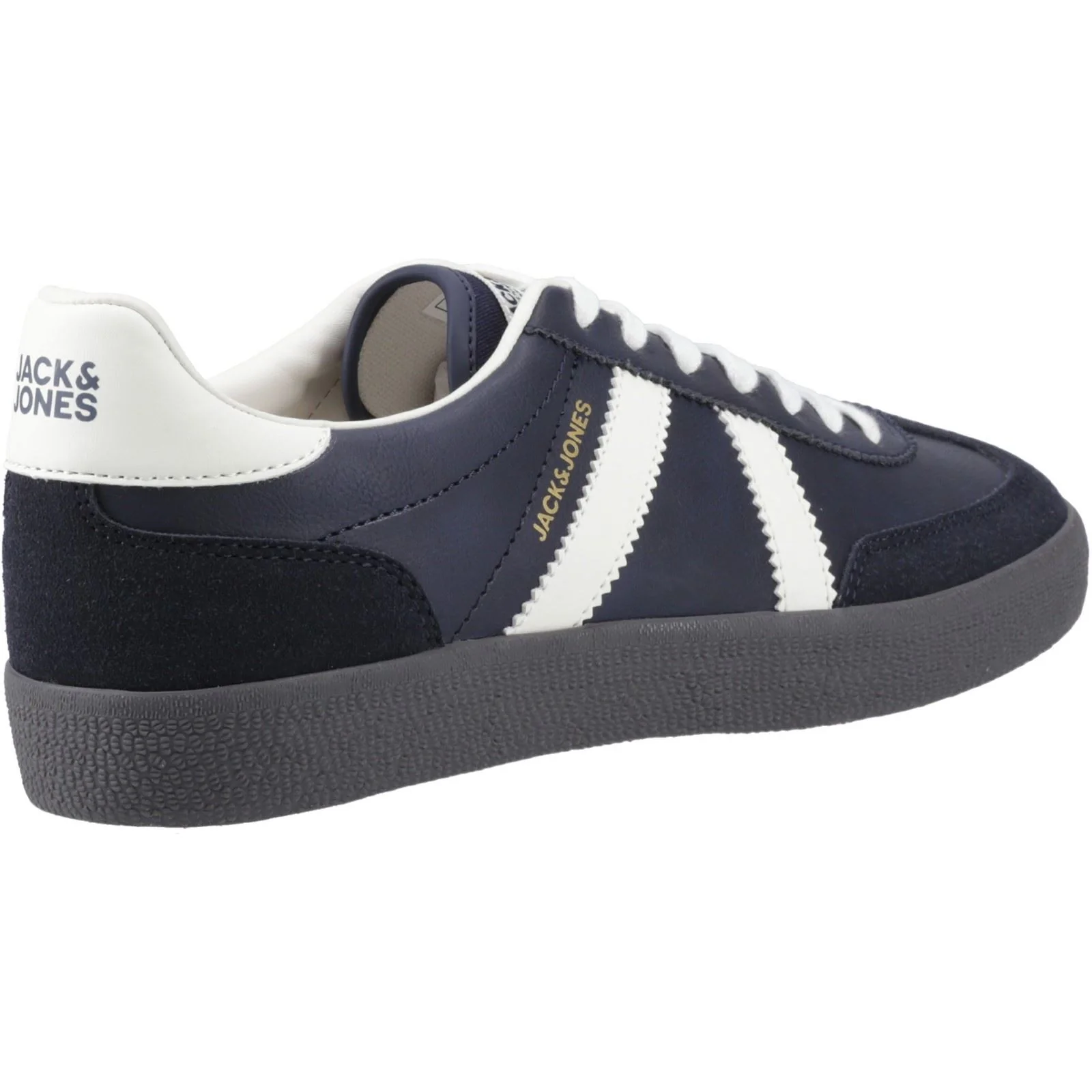 Jack & Jones Mambo Special Polyurethane Men's Navy/Marshmallow Trainers - Image 2