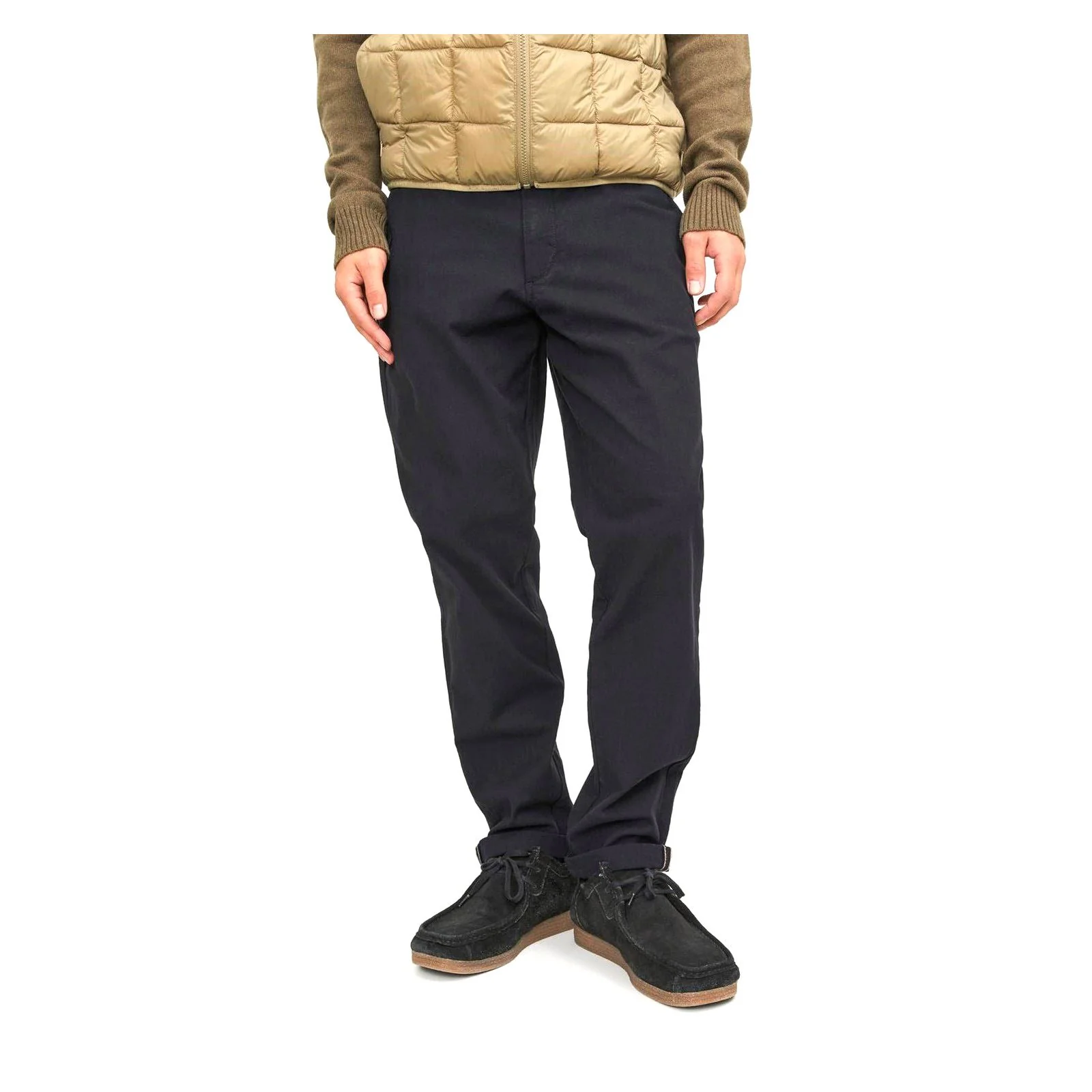 Jack & Jones Marco Cotton Men's Black Chino Pants - Image 3