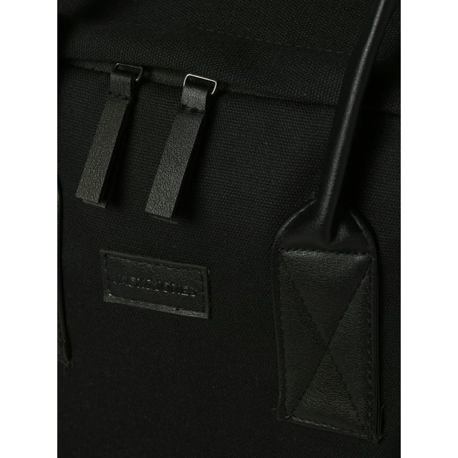 Jack & Jones Pascal Cotton Black Backpack - One Size - Image 3