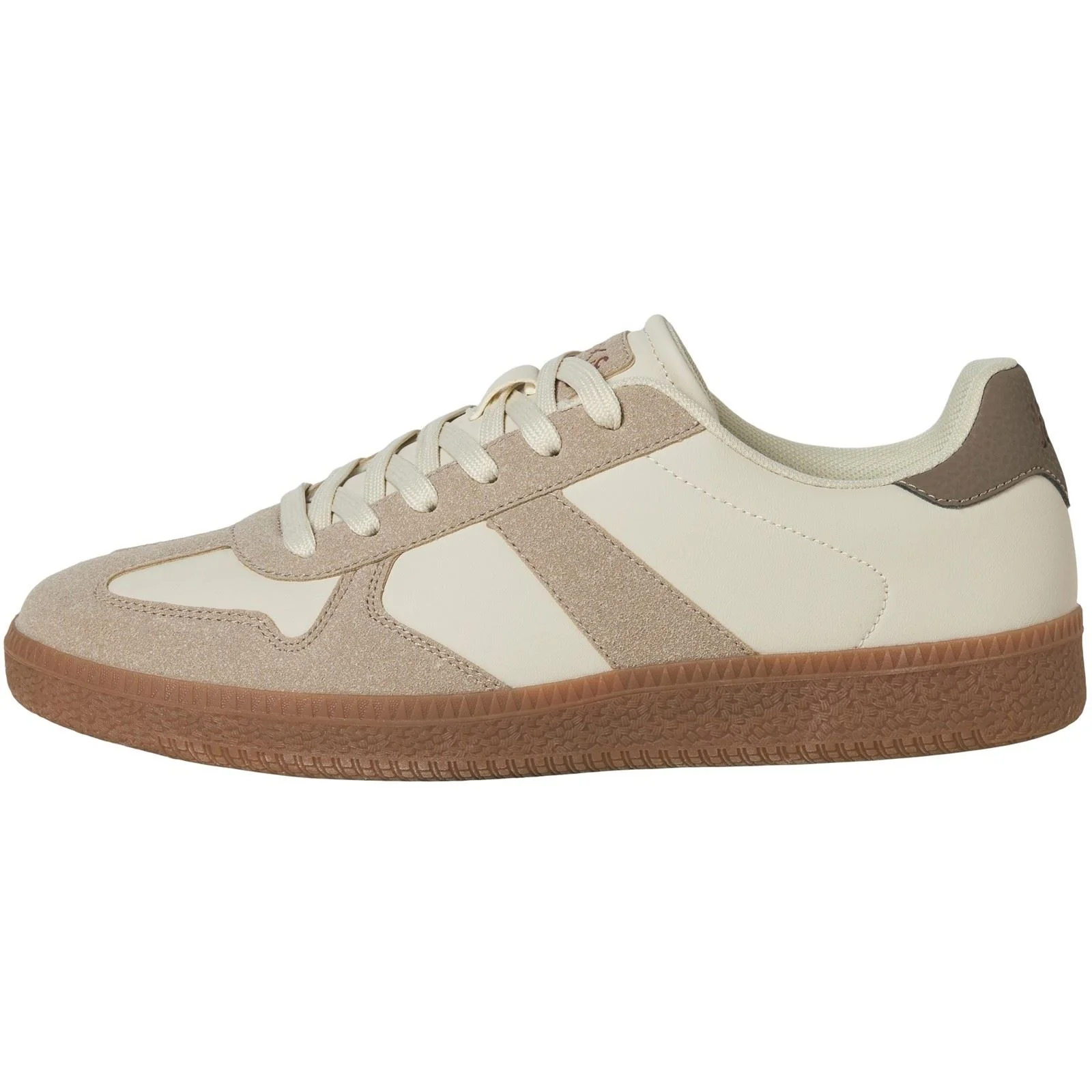 Jack & Jones Valencia Polyurethane Men's Fog Savannah Tan Trainers - Image 4