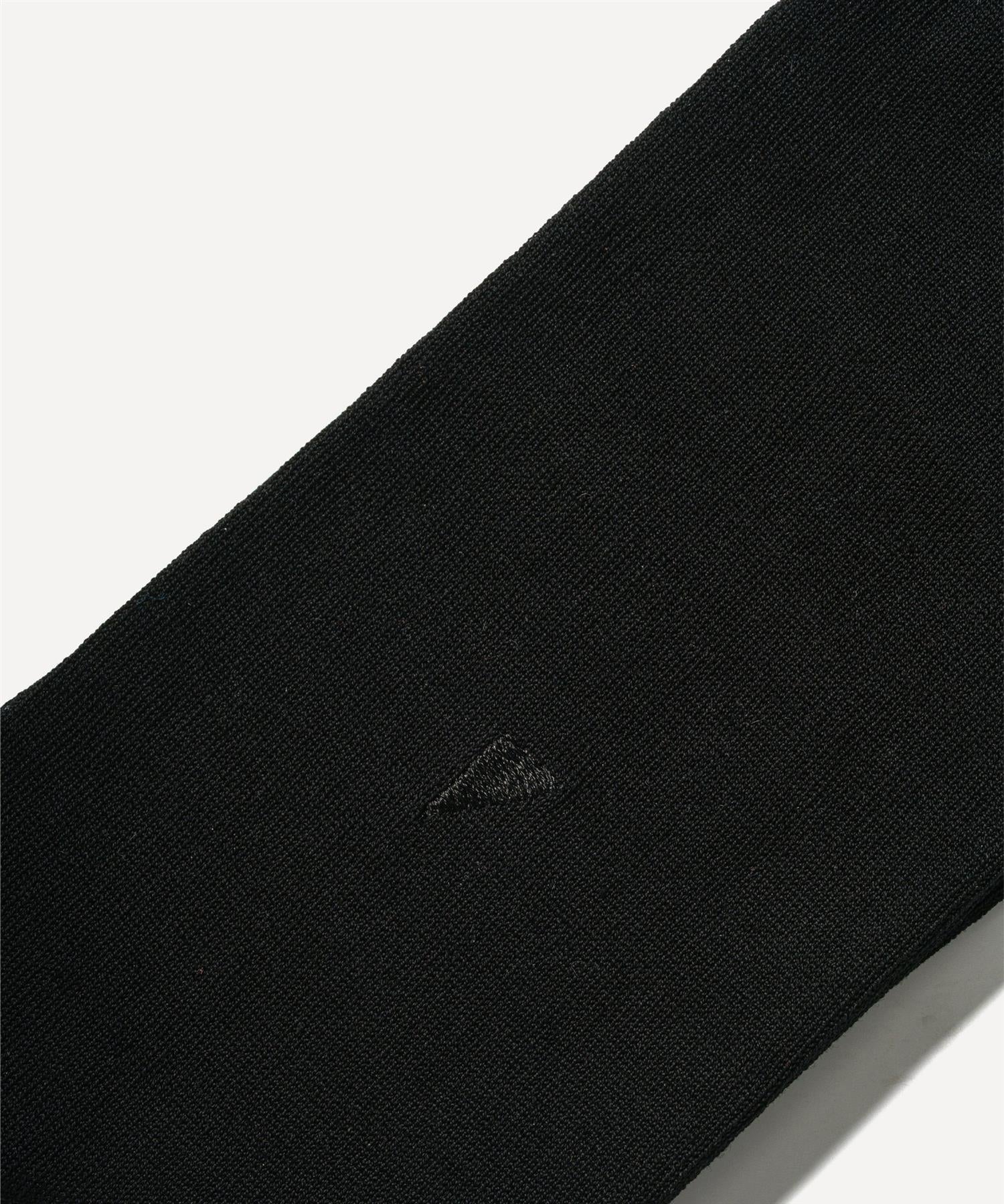 JAK Cotton Black Calf High Socks - Image 4