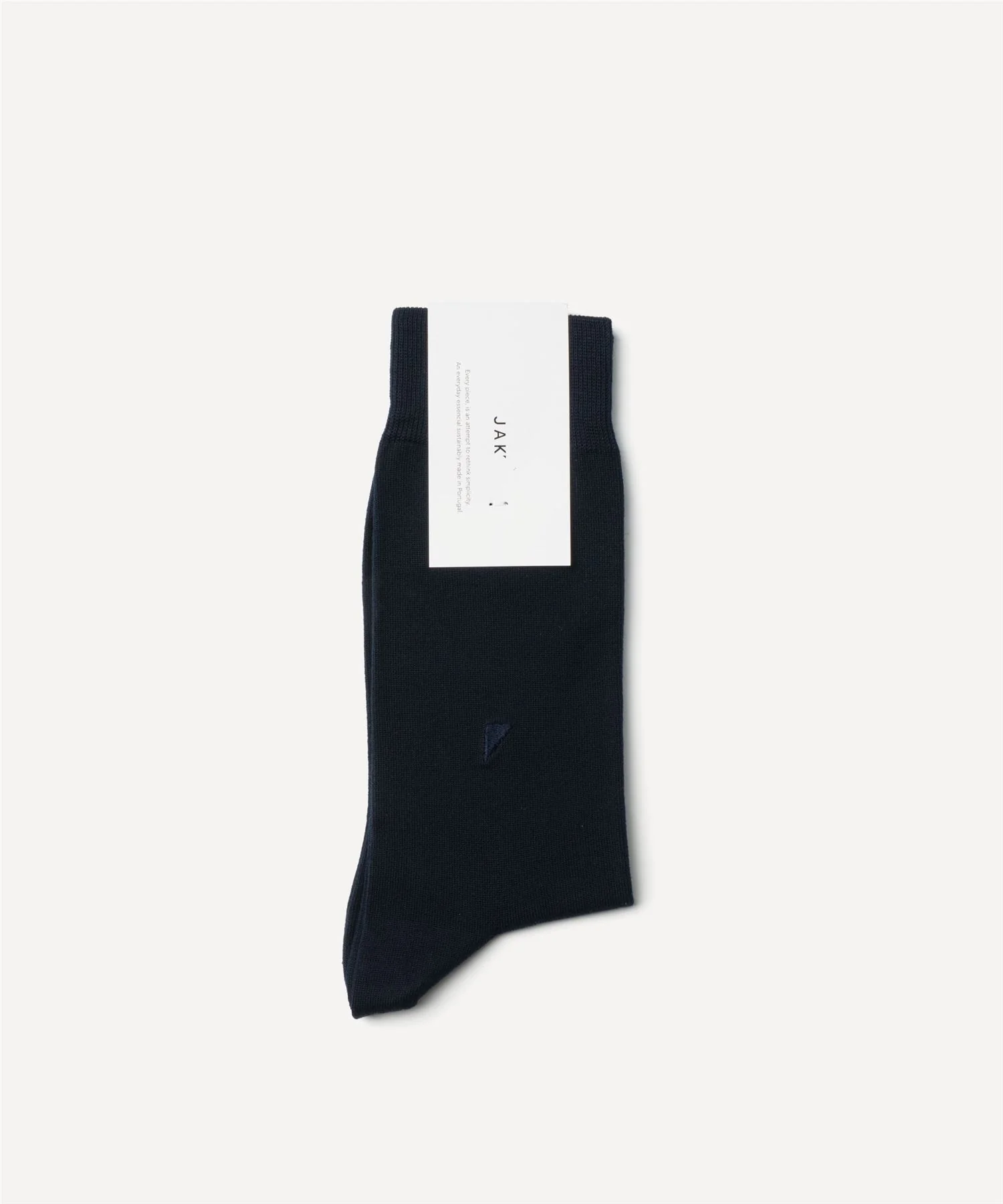 JAK Cotton Dark Blue Socks - Image 2