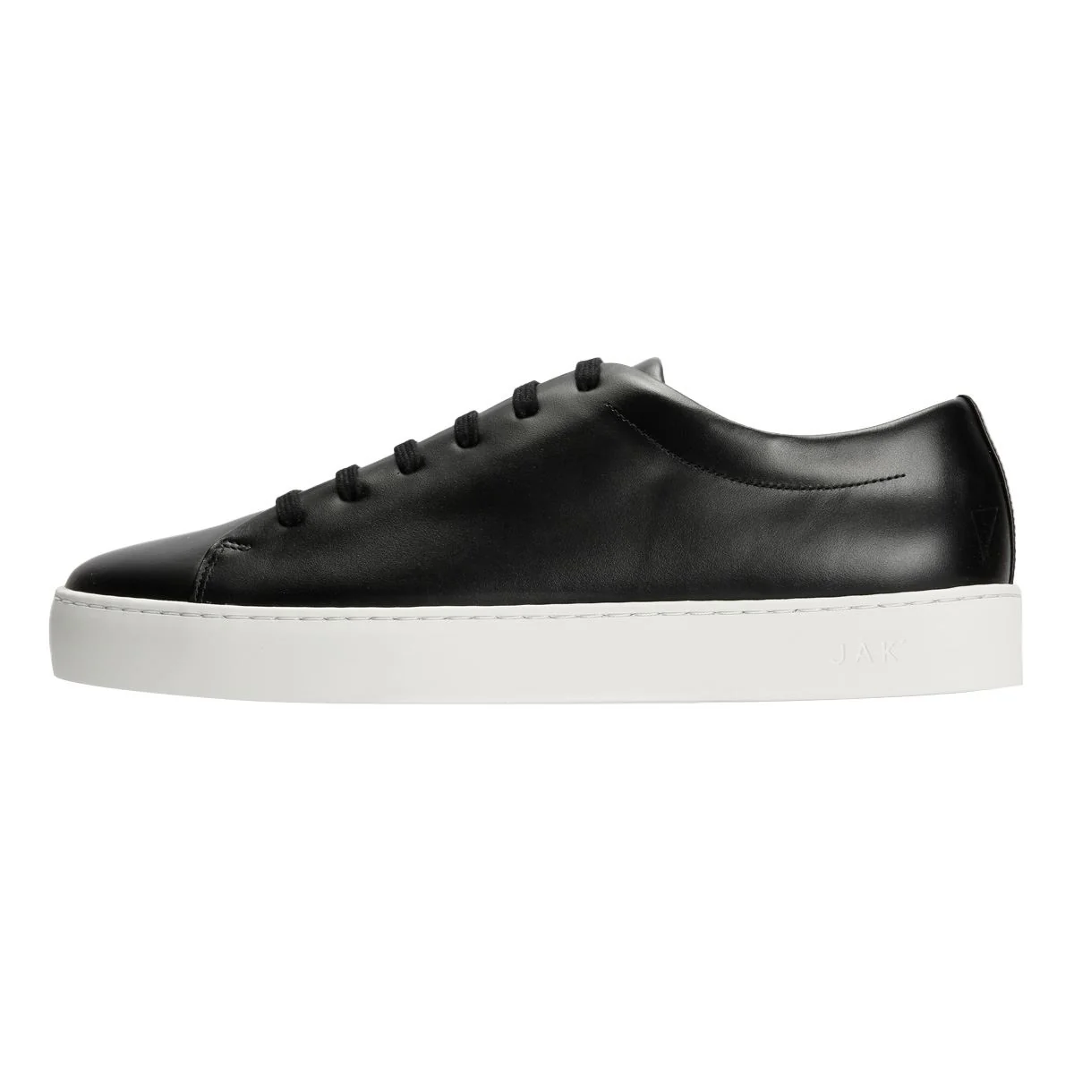 JAK Royal Leather Men's Black Trainers - Image 6