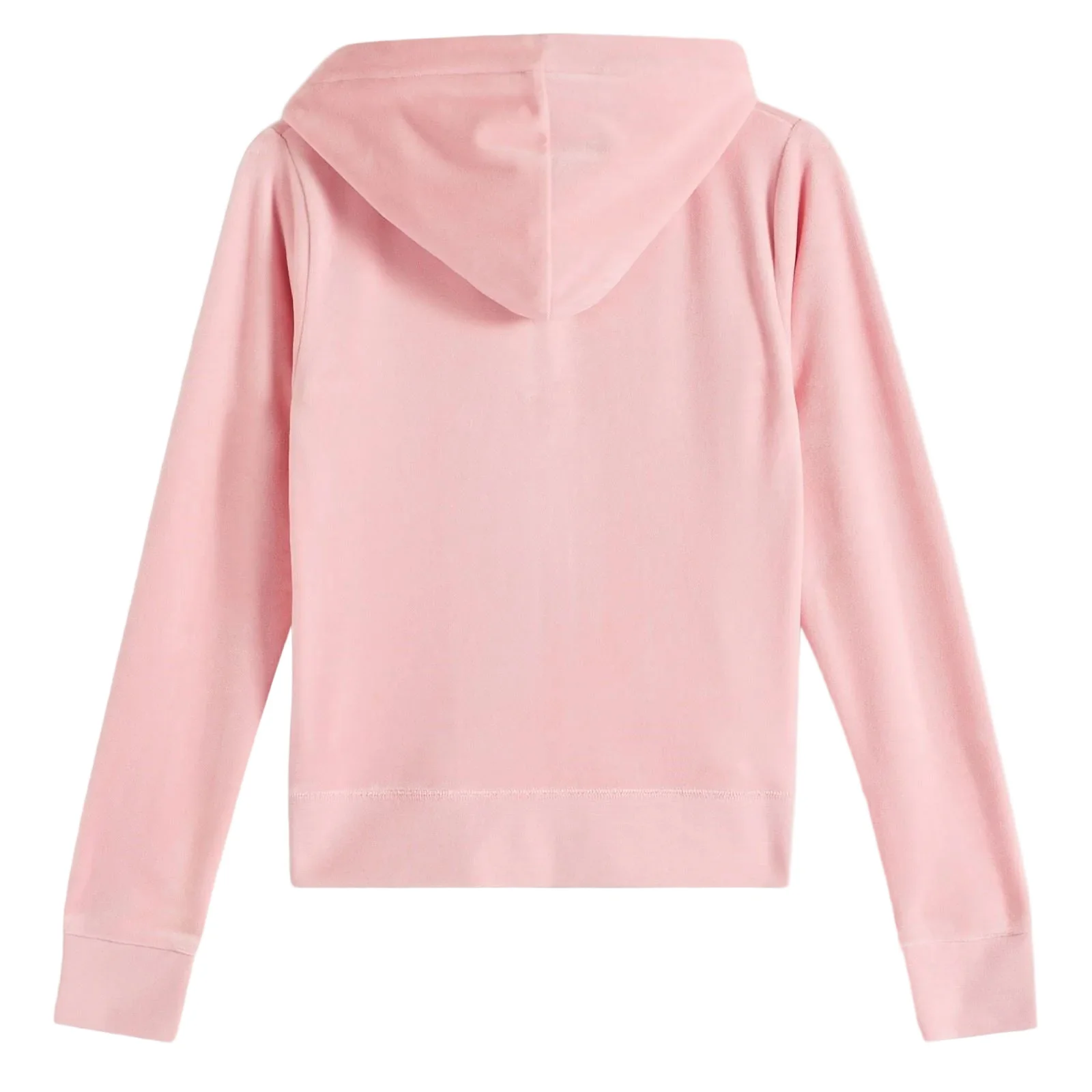 Juicy Couture Robertson Classic Jacket Polyester Women's Pink Hooded Sweatshirt - Image 5