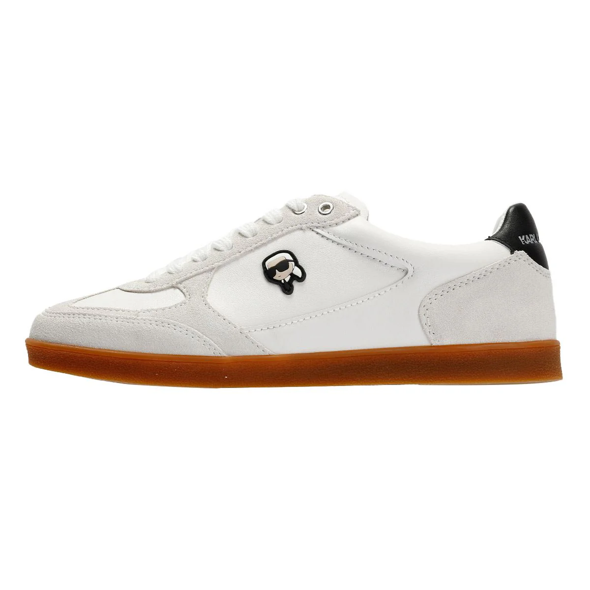 Karl Lagerfeld Kandidate NFT Leather Women's White Trainers - Image 6