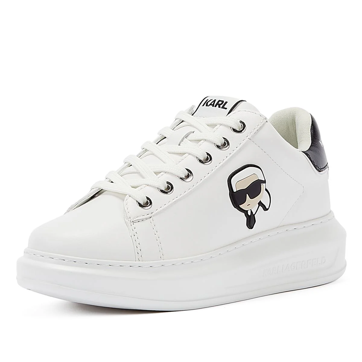 Karl Lagerfeld - KL62530N-011 WOMENS KAPRI KARL NFT LO LACE WHITE - Image 3