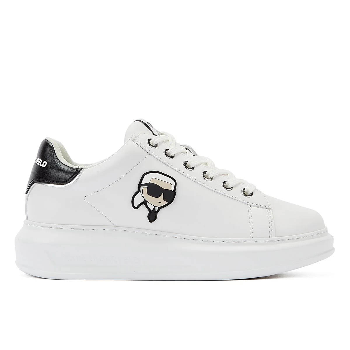Karl Lagerfeld - KL62530N-011 WOMENS KAPRI KARL NFT LO LACE WHITE - Image 4
