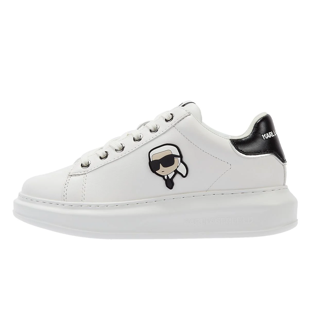 Karl Lagerfeld - KL62530N-011 WOMENS KAPRI KARL NFT LO LACE WHITE - Image 5
