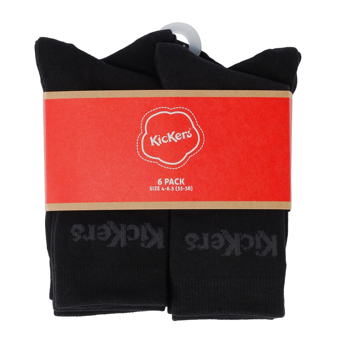 Kickers ACC - KIC6001 ACCESSORIES JOINTS BTS SOCKS BLACK 6PCK - Image 3