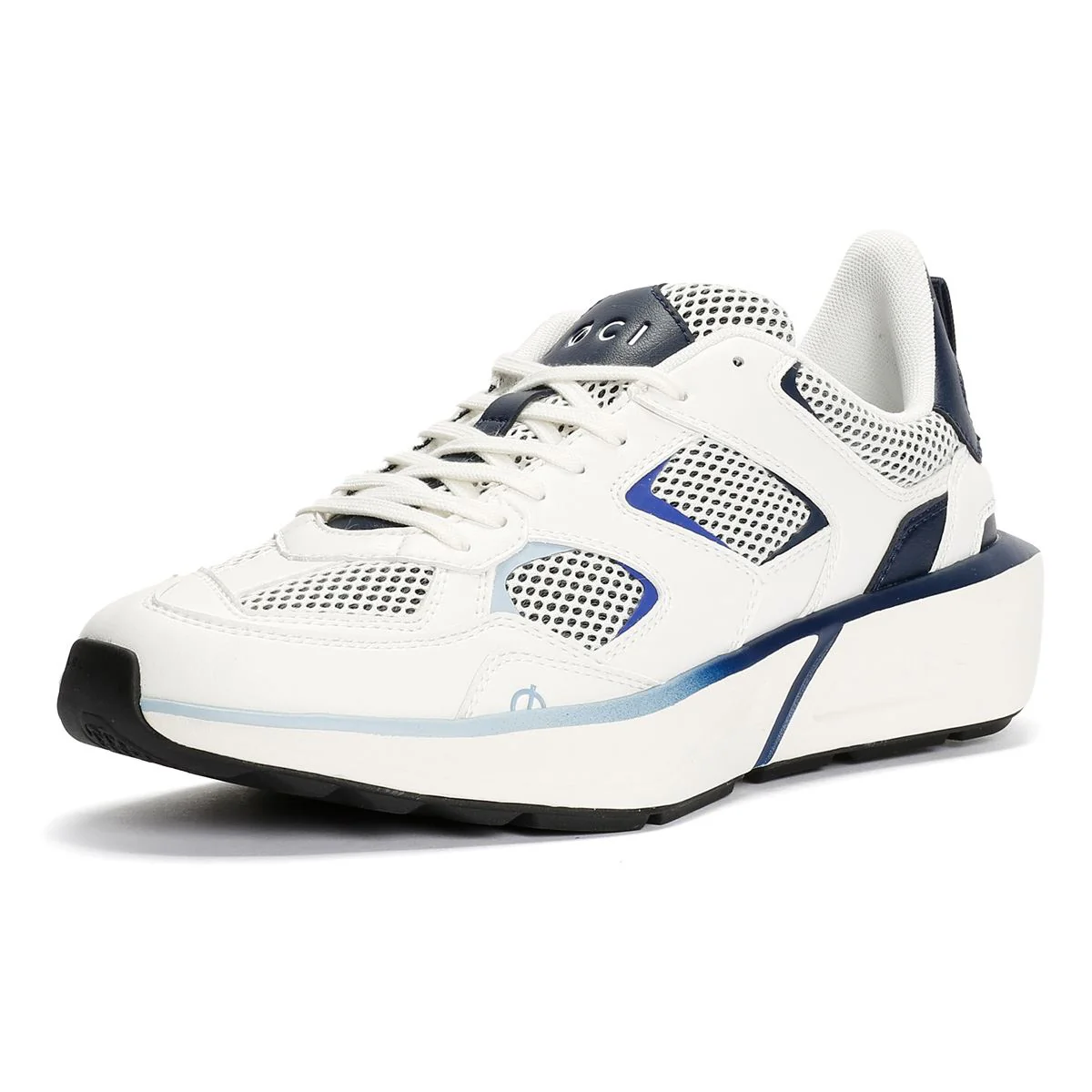 LØCI VØLT White/Navy/Blue Trainers - Image 3