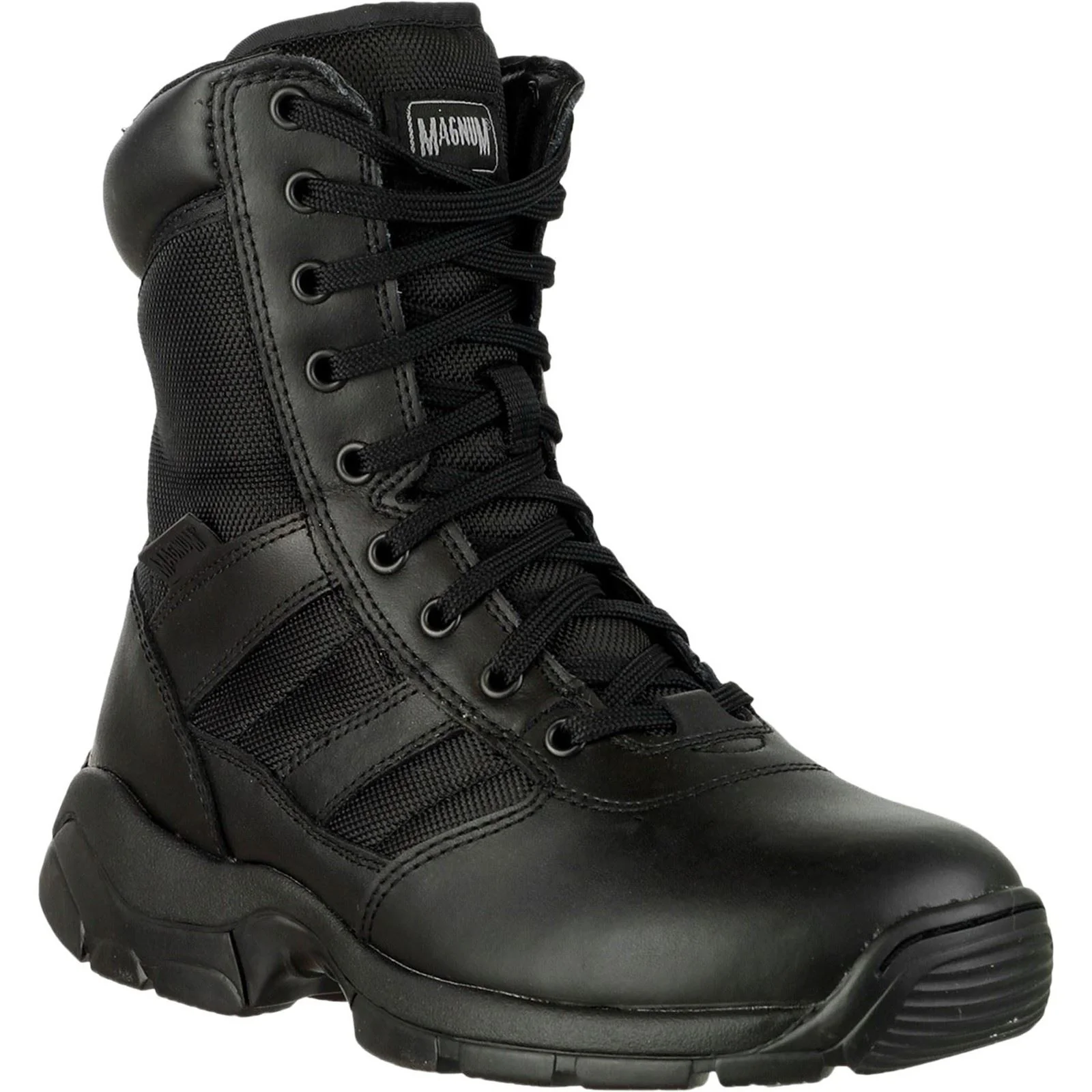 Magnum Men's Panther 8.0 Side-Zip Uniform Boot in Black