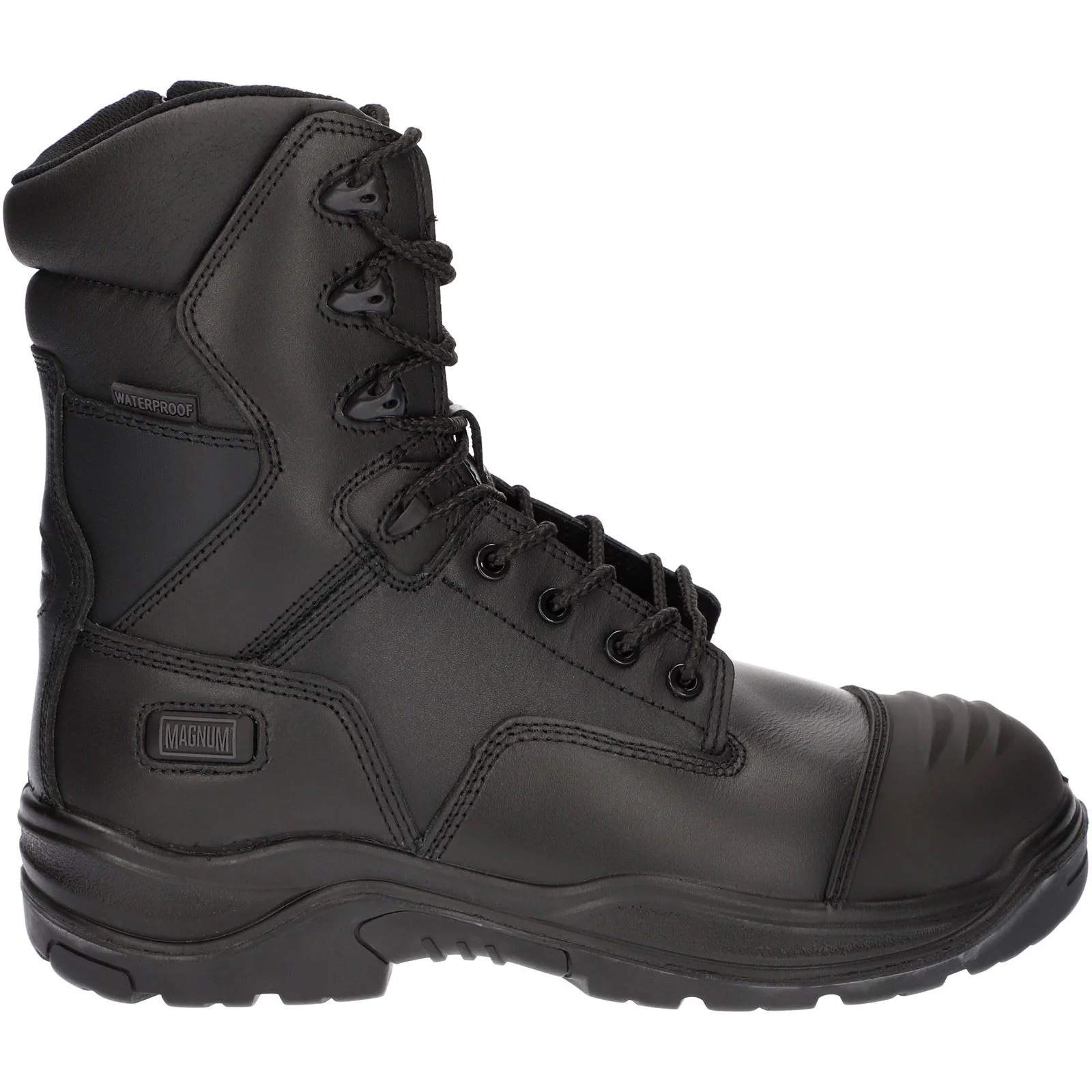 Magnum Men's Rigmaster 8.0 Side-Zip CT CP WP Uniform Safety Boot in Black - Image 5