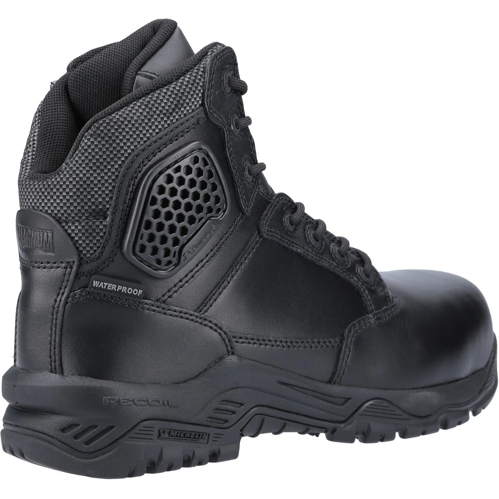 Magnum Strike Force 6.0 Side-Zip CT CP WP Uniform Safety Boot in Black - Image 2