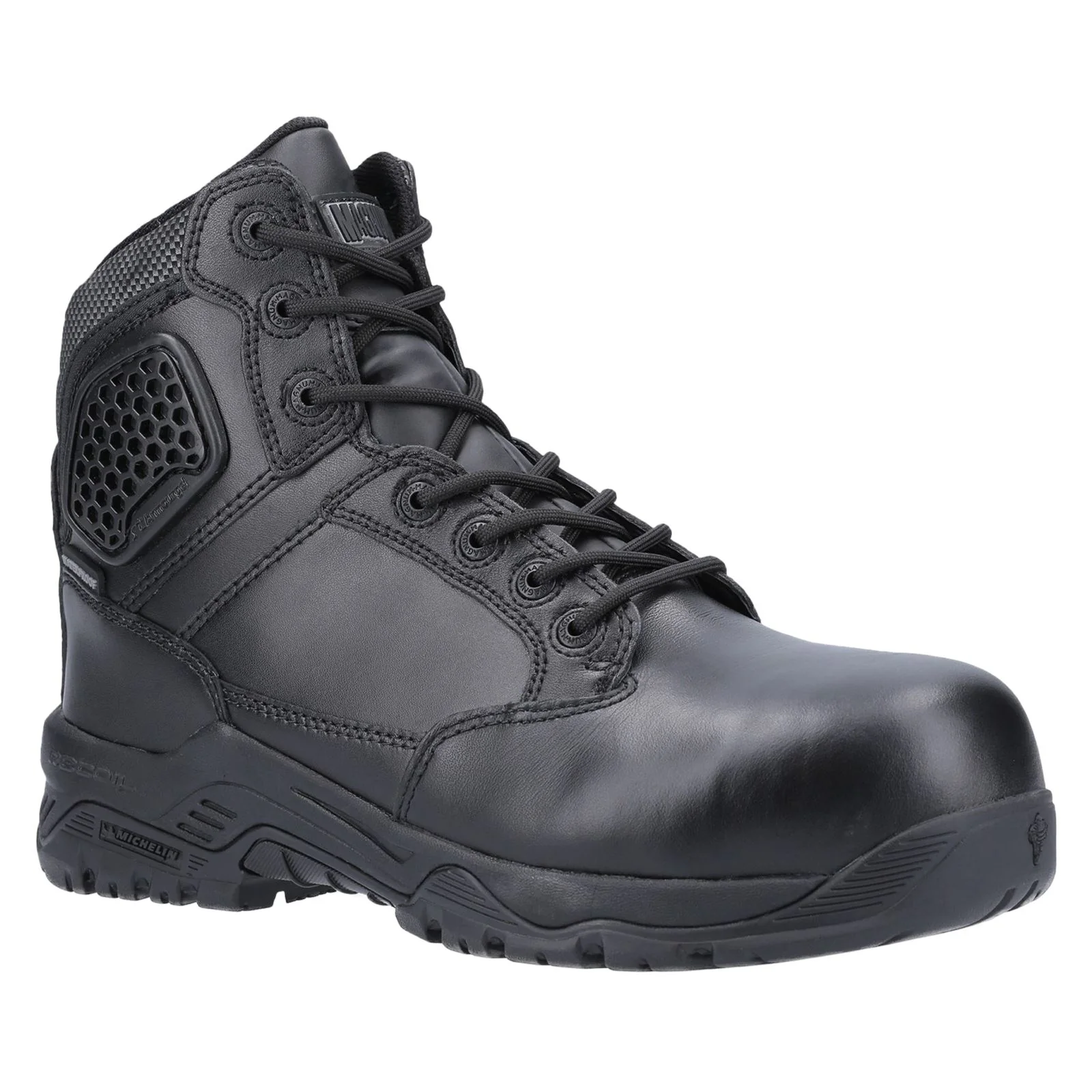Magnum Strike Force 6.0 Side-Zip CT CP WP Uniform Safety Boot in Black - Image 5
