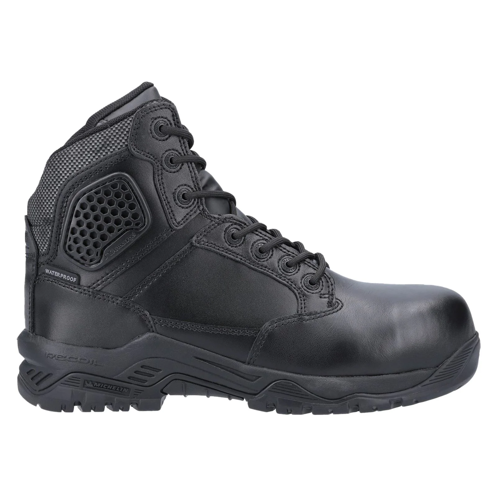 Magnum Strike Force 6.0 Side-Zip CT CP WP Uniform Safety Boot in Black - Image 8