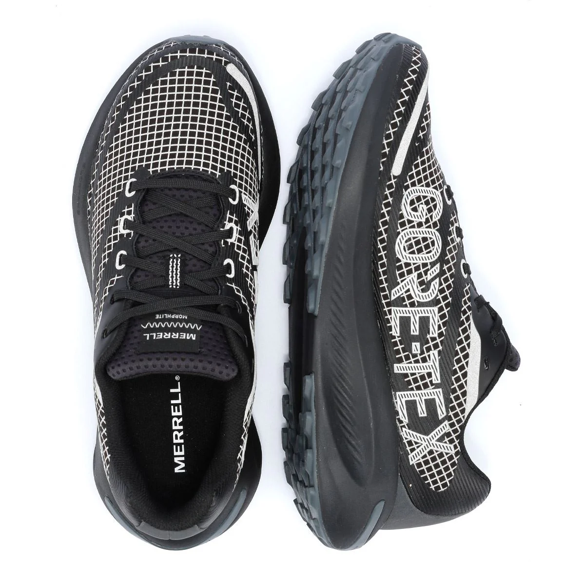Merrell - J068209 MENS MORPHLITE REFLECTIVE GTX BLACK - Image 8