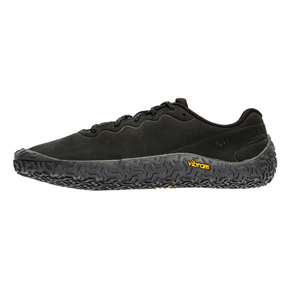 Merrell Vapour Glove 6 Leather Men's Black Trainers - Image 6
