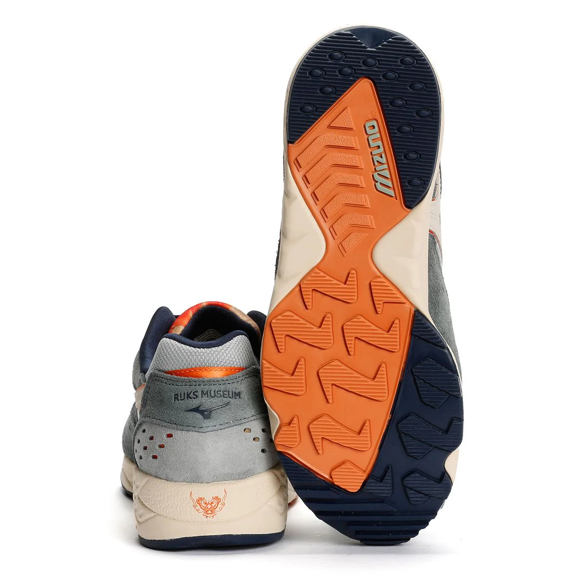 Mizuno Contender Cordura Silver/Grey Trainers - Image 4