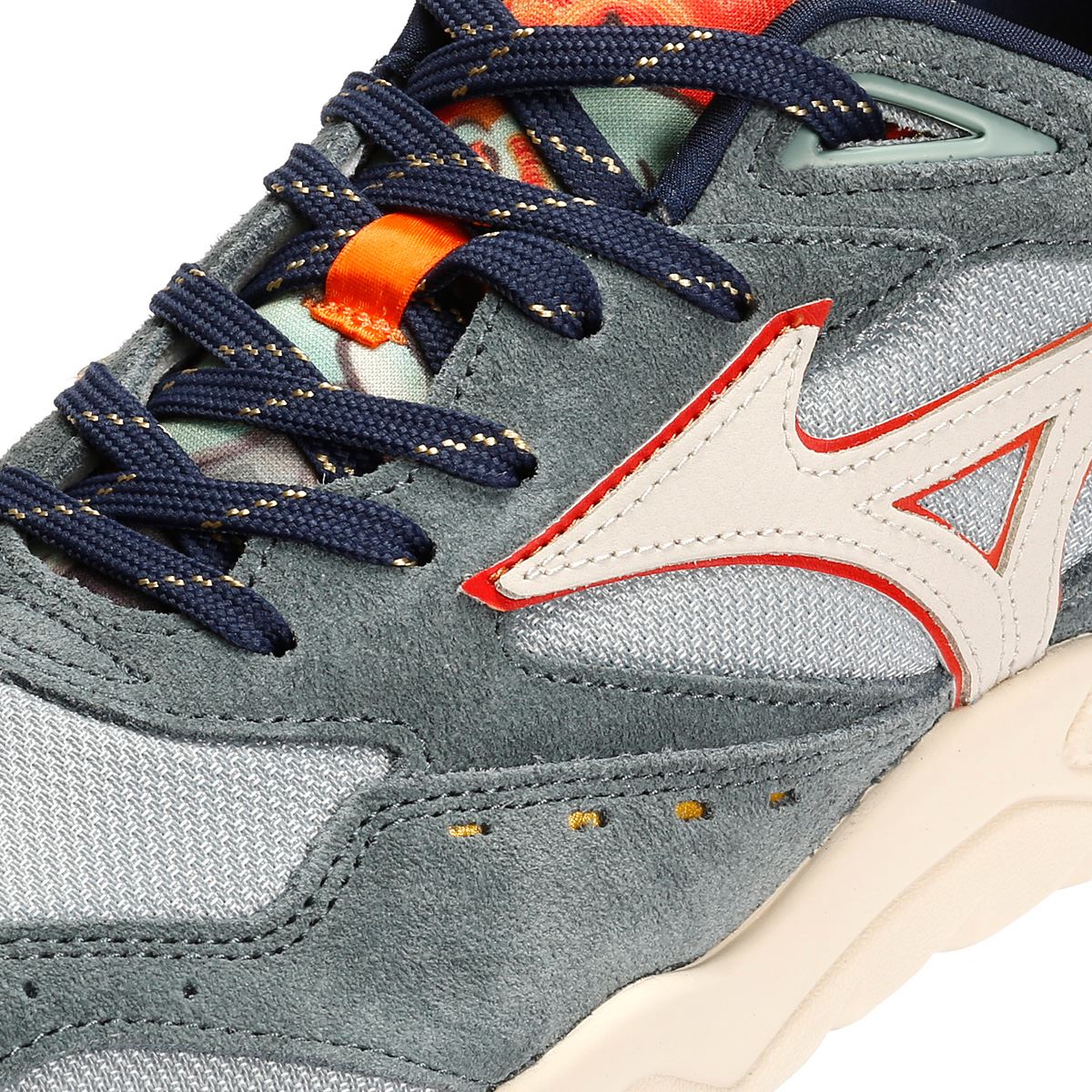 Mizuno Contender Cordura Silver/Grey Trainers - Image 7