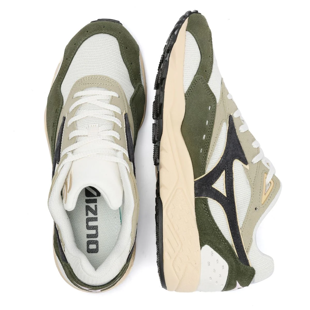 Mizuno Contender S Pristine/Sand/Clover Trainers - Image 8