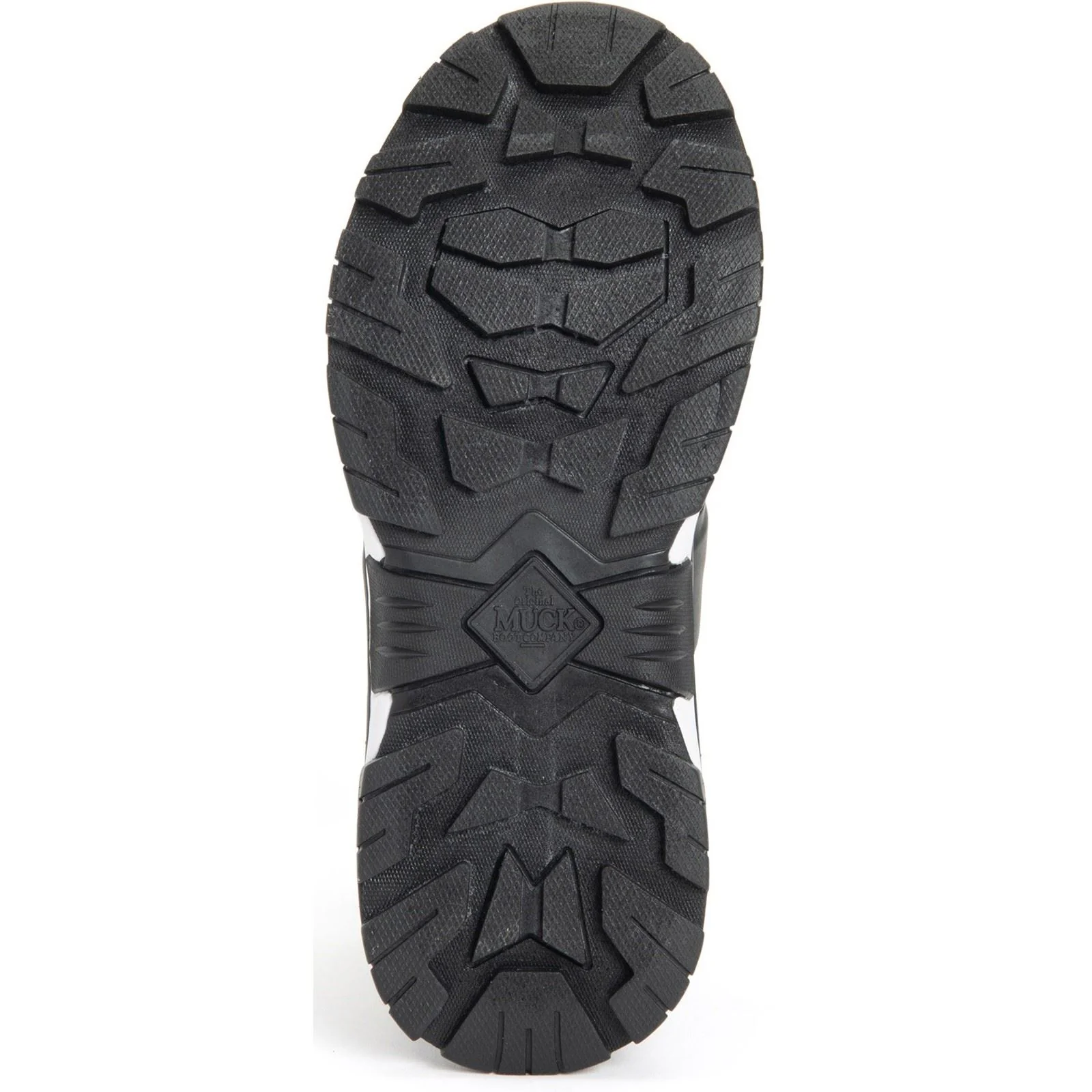 Muck Boots Women's Apex Mid Zip Wellington in Black/White - Image 4