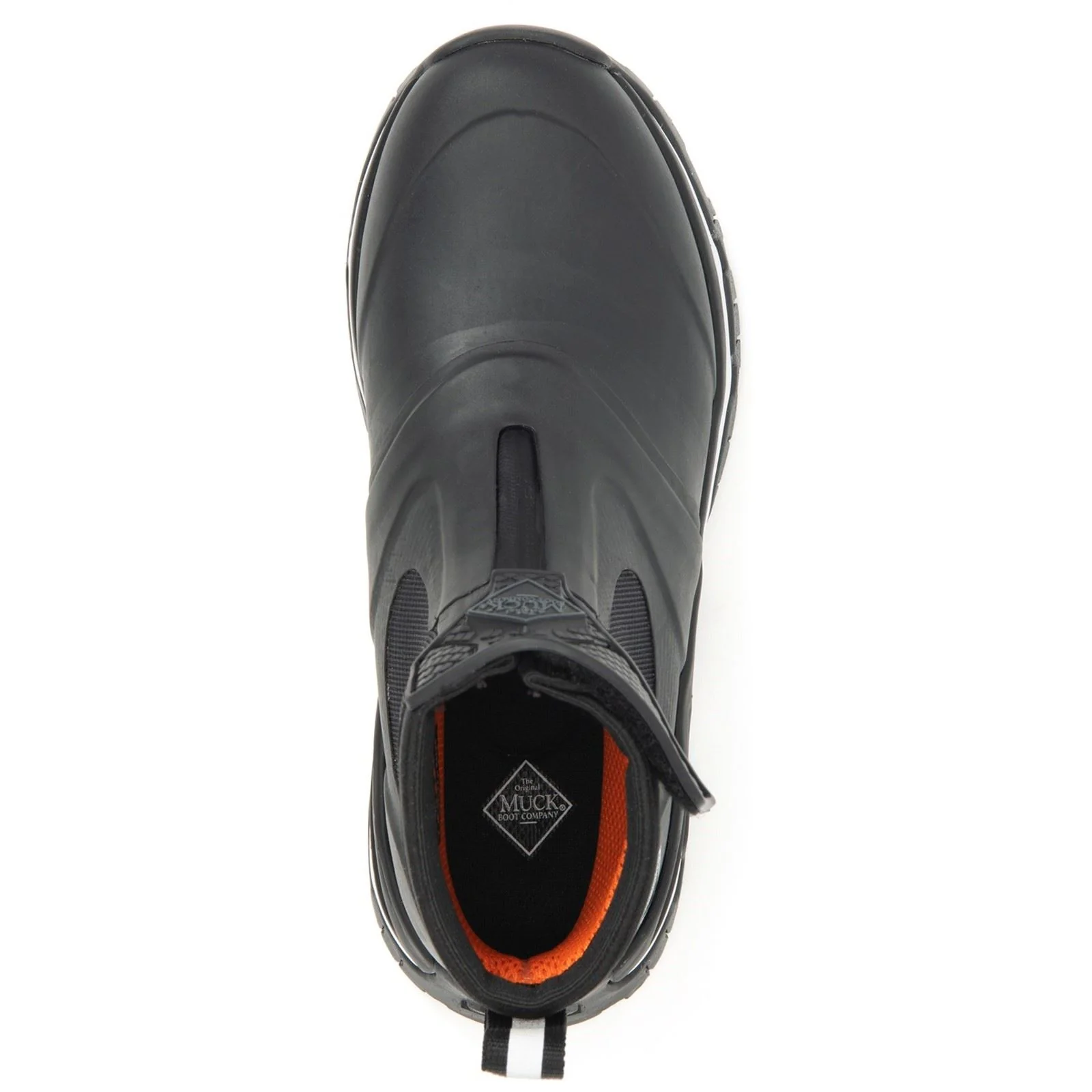 Muck Boots Women's Apex Mid Zip Wellington in Black/White - Image 9