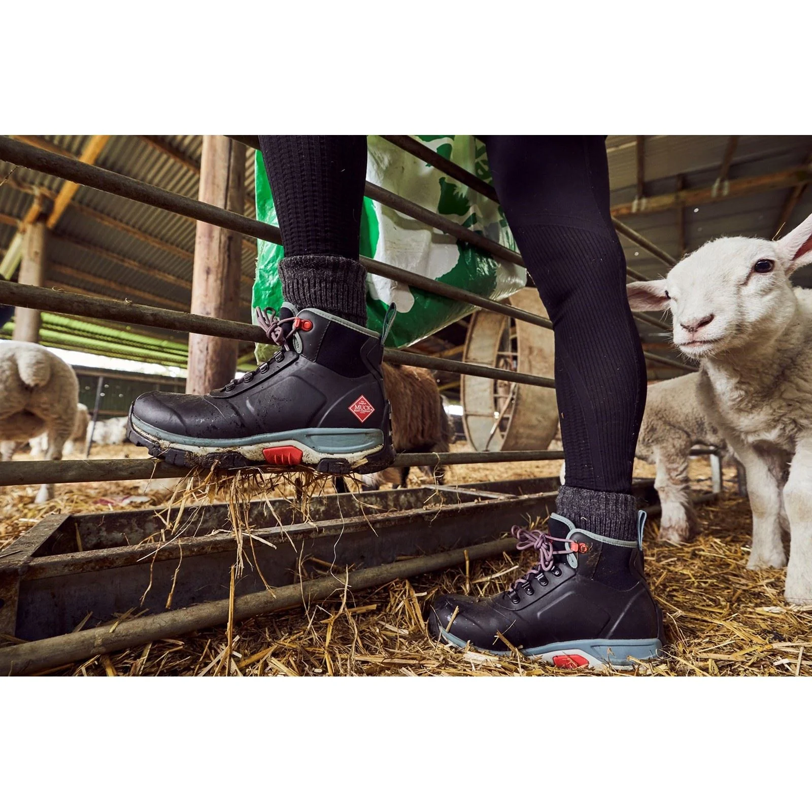 Muck Boots Women's Apex Wellingtons in Black - Image 6
