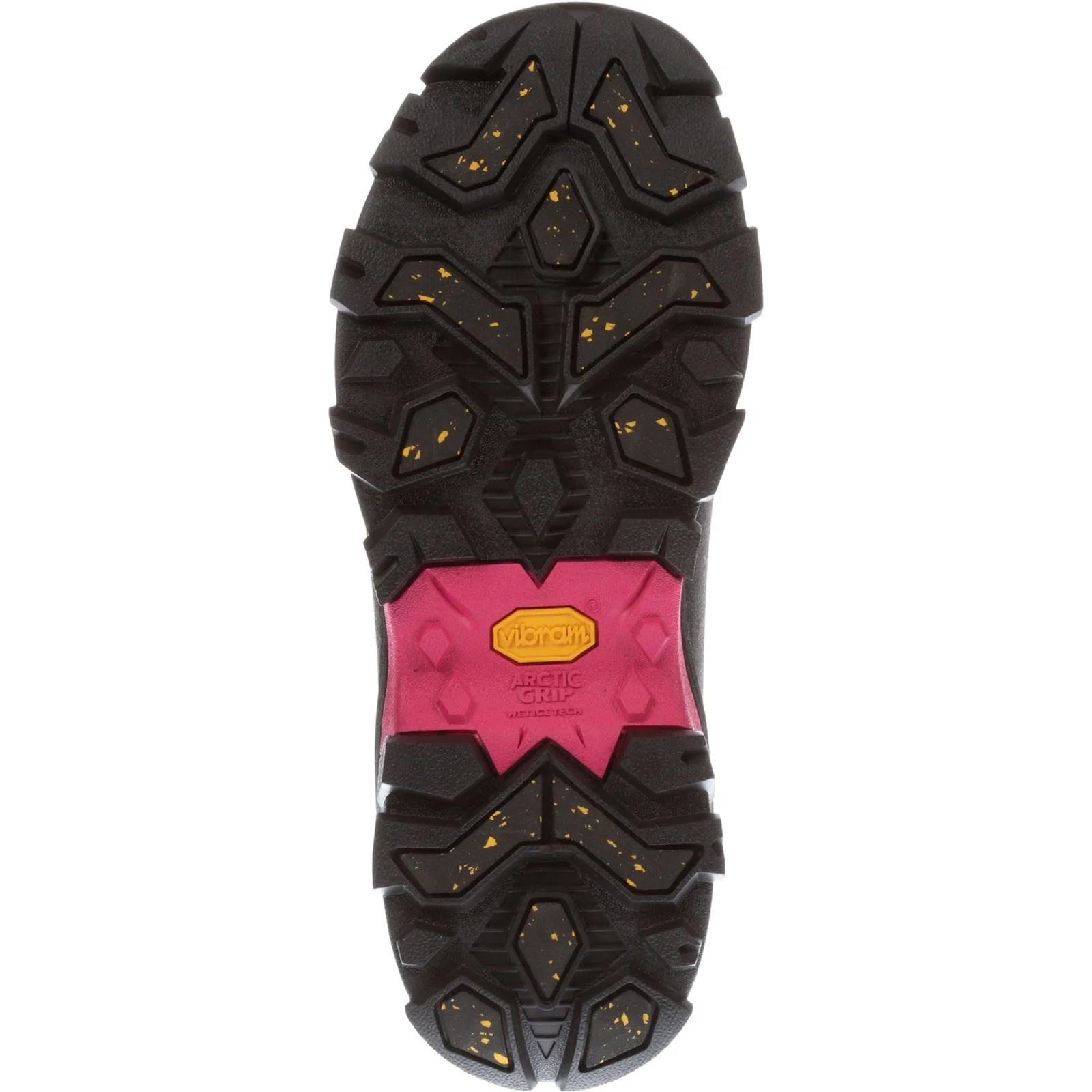 Muck Boots Women's Arctic Ice Tall Wellingtons in Black/Hot Pink - Image 4