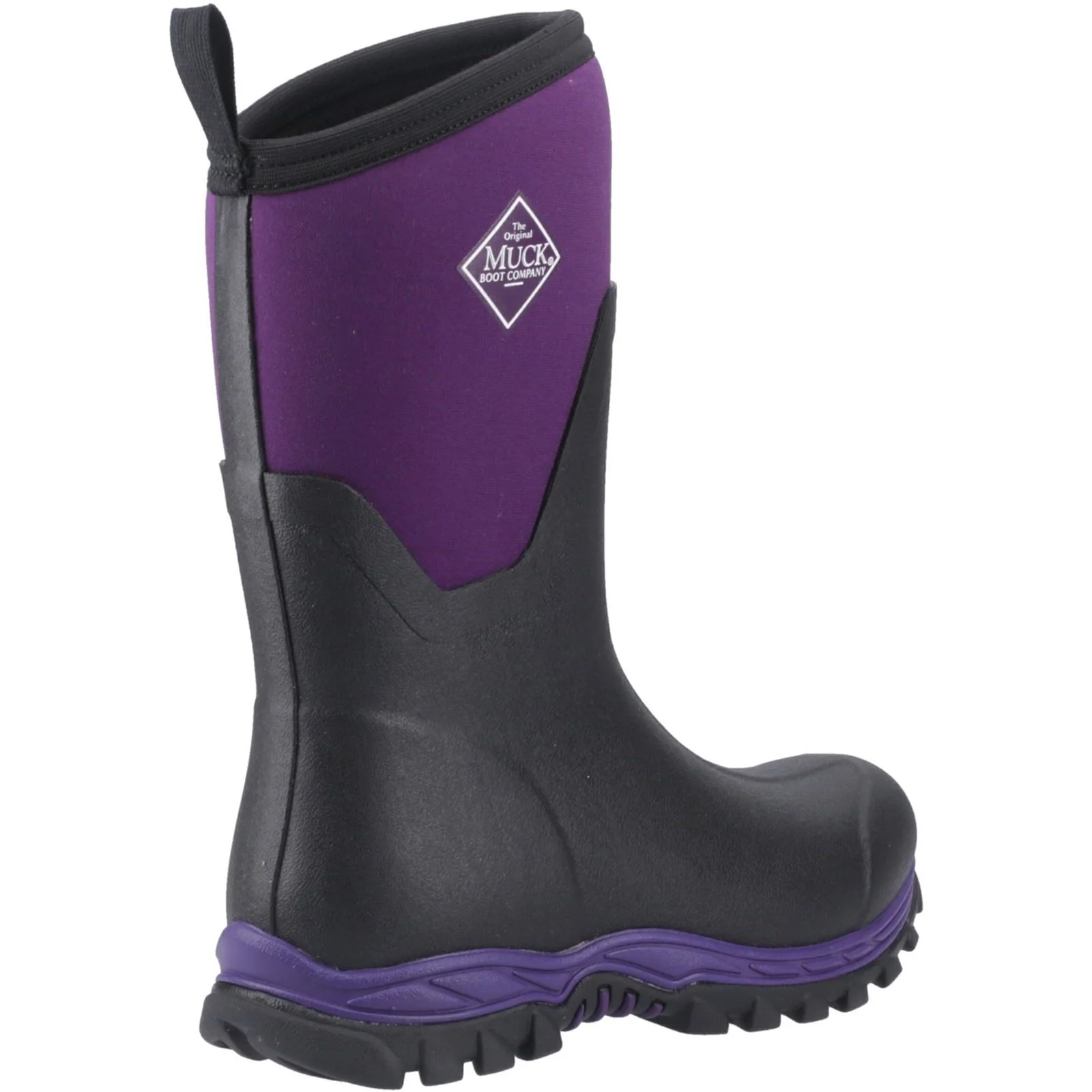 Muck Boots Arctic Sport II Mid Rubber Women's Black/Acai Winter Mid Calf Boots - Image 2