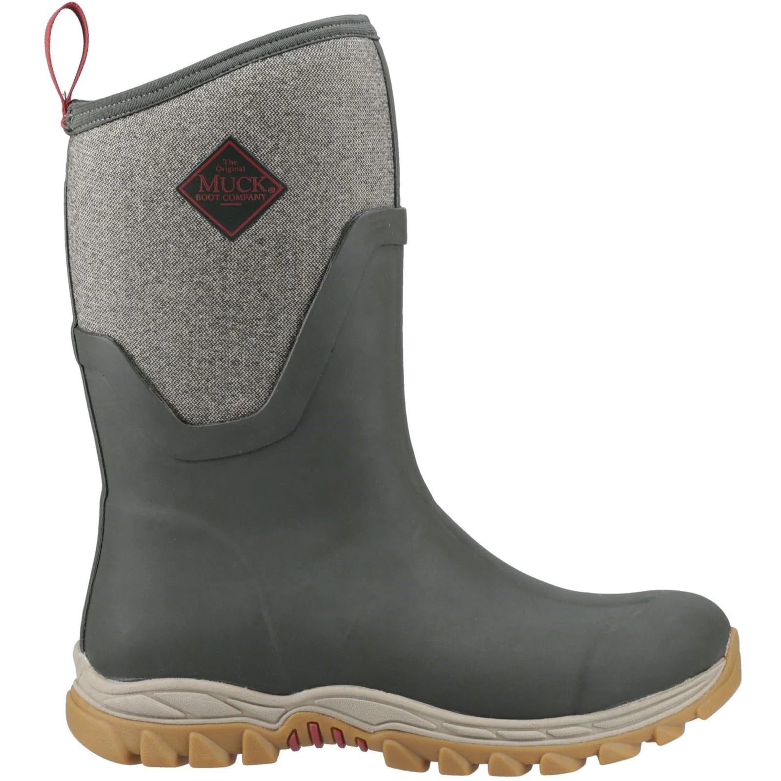 Muck Boots Arctic Sport II Mid Rubber Women's Olive/Herringbone Winter Mid Calf Boots - Image 6