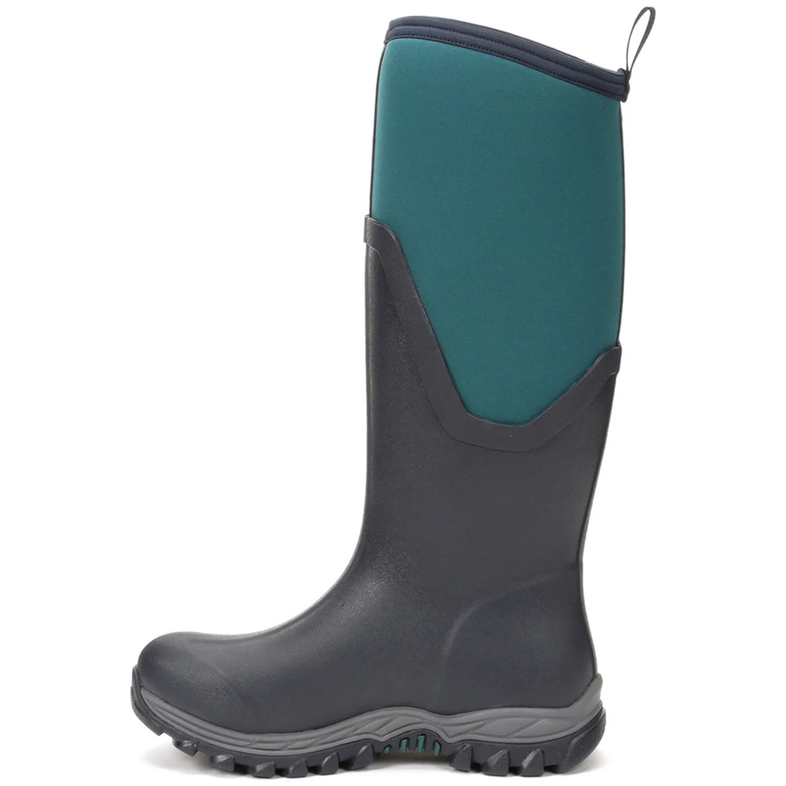 Muck Boots Women's MB Arctic Sport II Tall Wellingtons in Navy/Spruce - Image 7